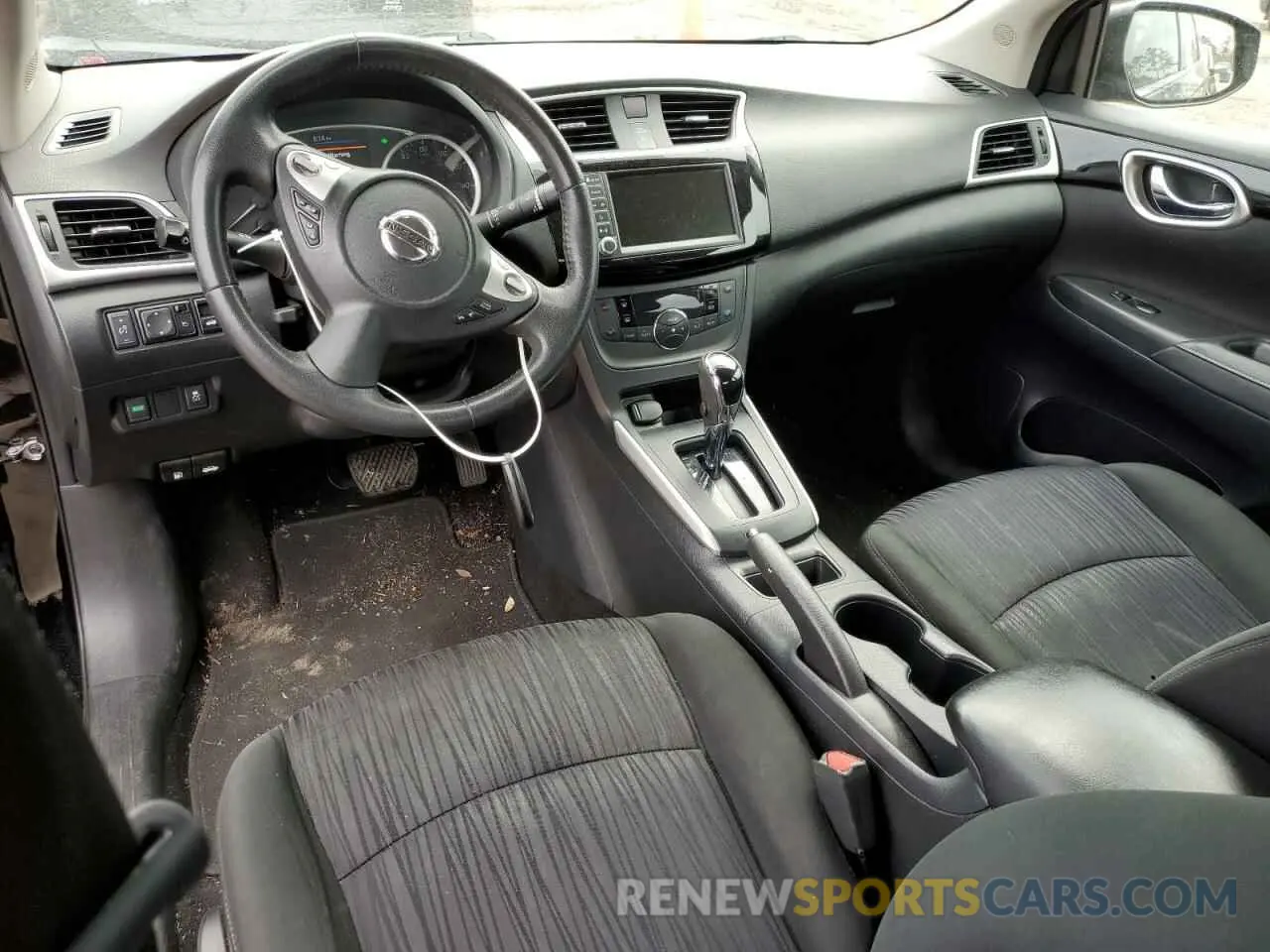 8 fotografías del automóvil dañado 3N1AB7AP5KY429973 NISSAN SENTRA 2019