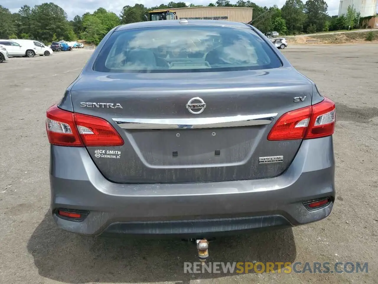 6 fotografías del automóvil dañado 3N1AB7AP5KY444702 NISSAN SENTRA 2019