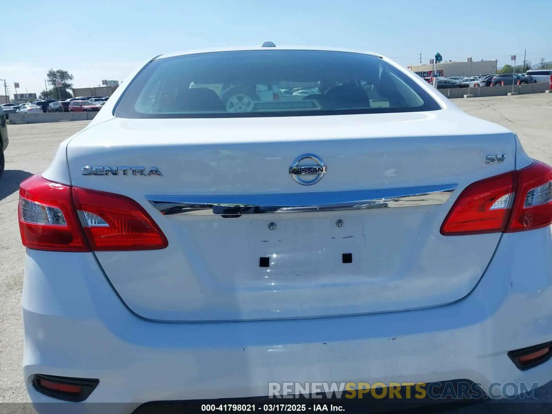 17 fotografías del automóvil dañado 3N1AB7AP5KY449382 NISSAN SENTRA 2019