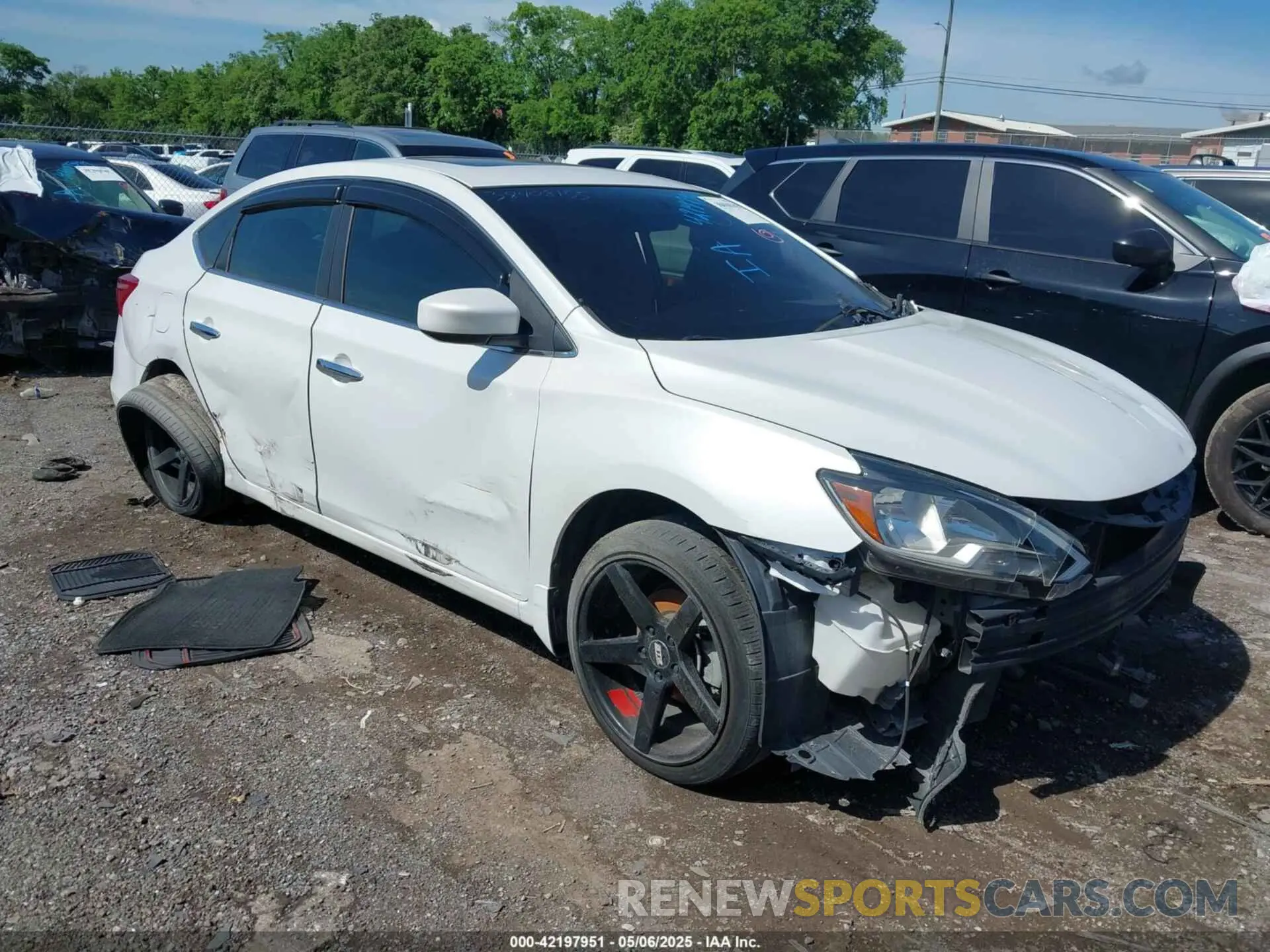 1 fotografías del automóvil dañado 3N1AB7AP5KY455635 NISSAN SENTRA 2019