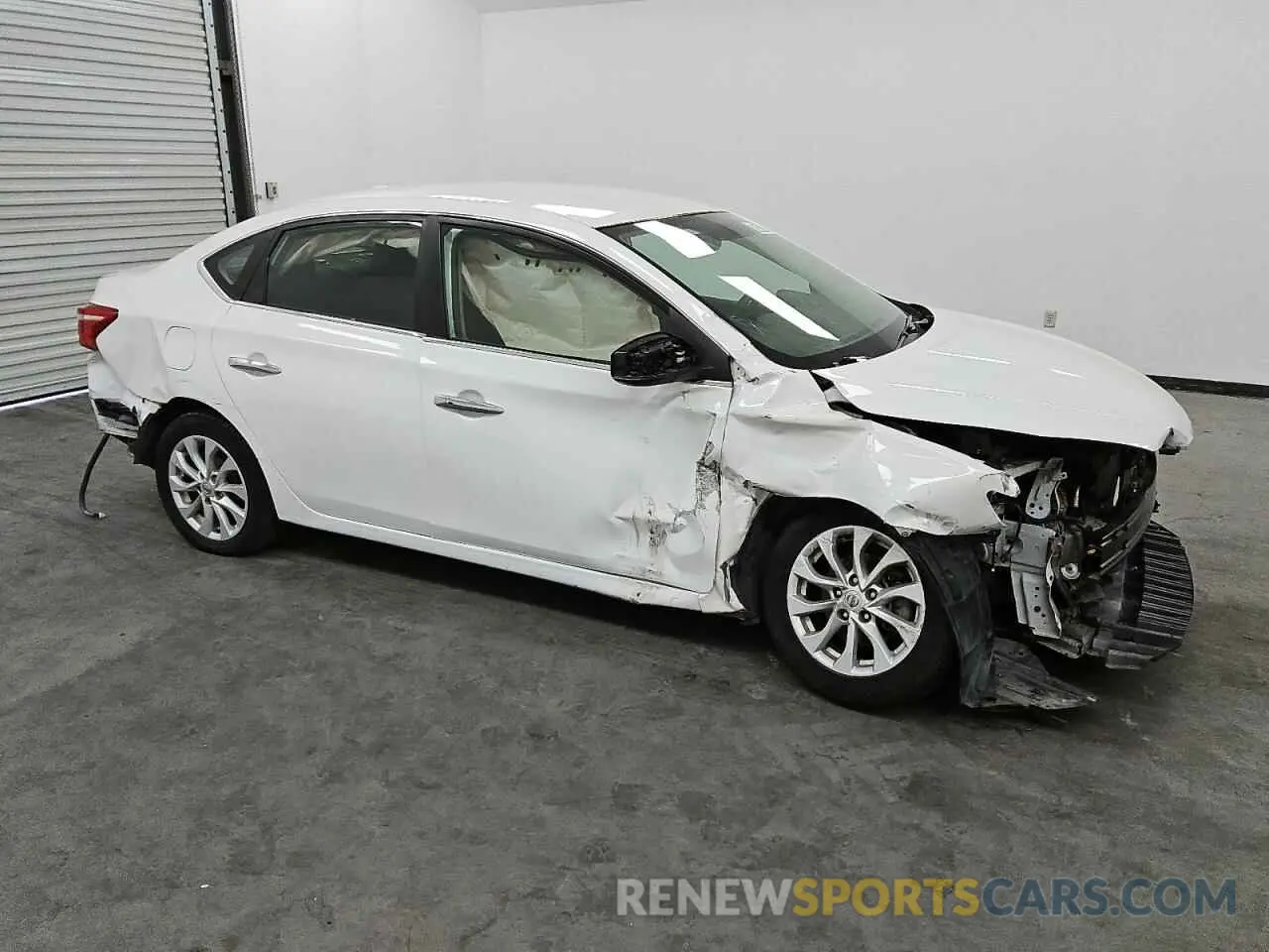 4 fotografías del automóvil dañado 3N1AB7AP5KY456249 NISSAN SENTRA 2019
