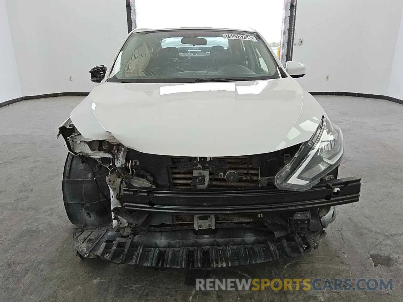 5 fotografías del automóvil dañado 3N1AB7AP5KY456249 NISSAN SENTRA 2019