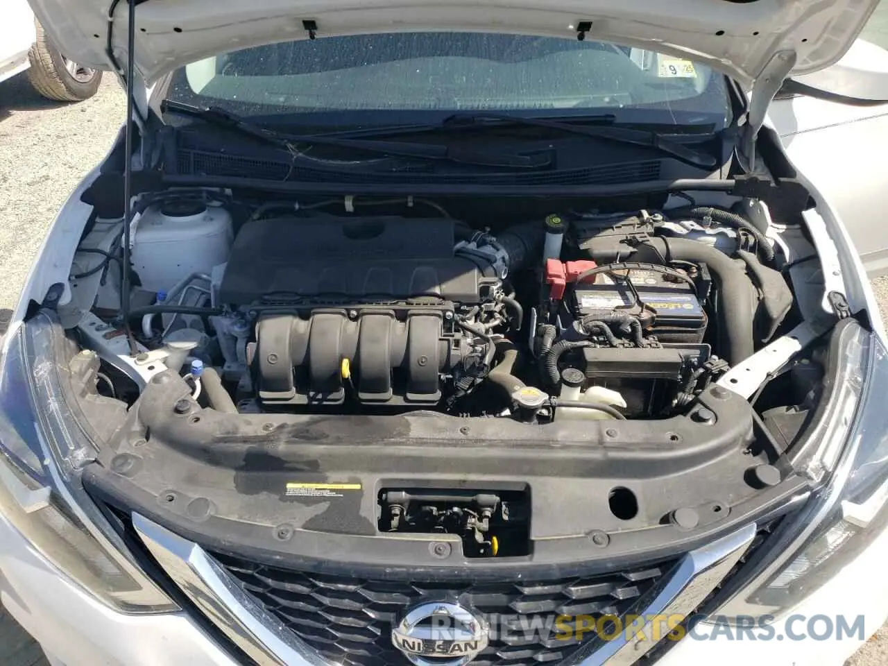 11 fotografías del automóvil dañado 3N1AB7AP6KL607998 NISSAN SENTRA 2019