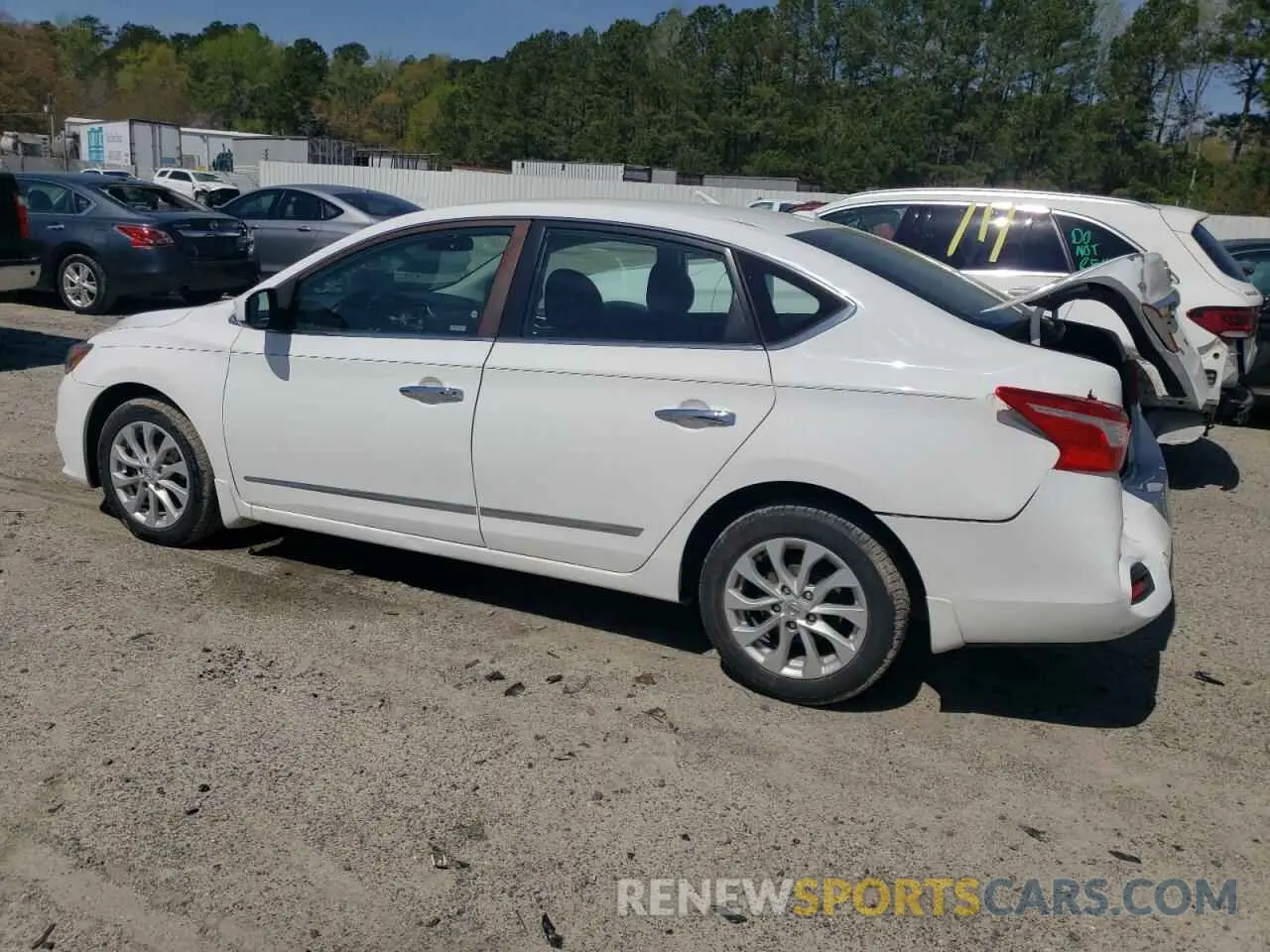 2 fotografías del automóvil dañado 3N1AB7AP6KL607998 NISSAN SENTRA 2019