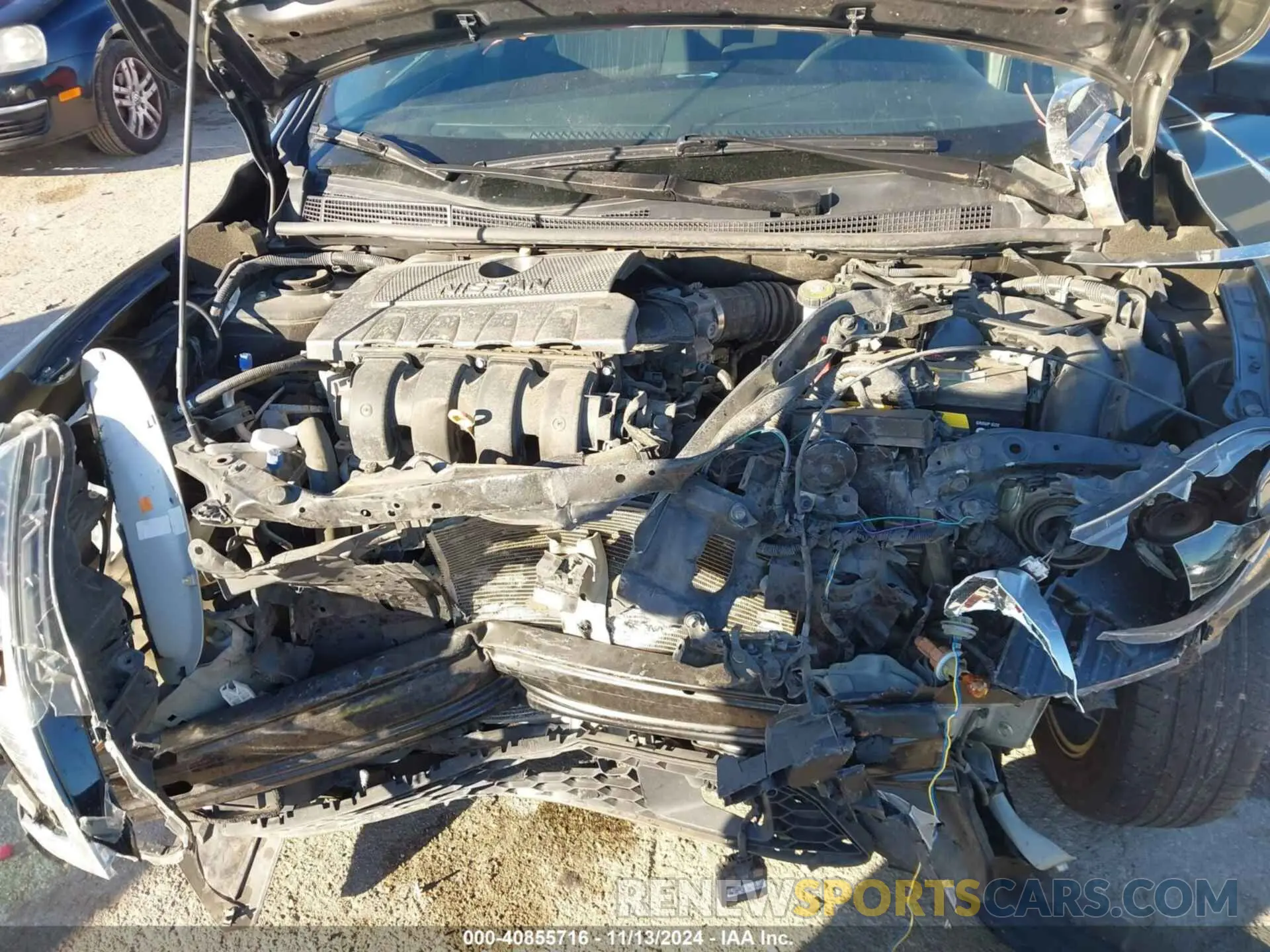 10 fotografías del automóvil dañado 3N1AB7AP6KL629337 NISSAN SENTRA 2019