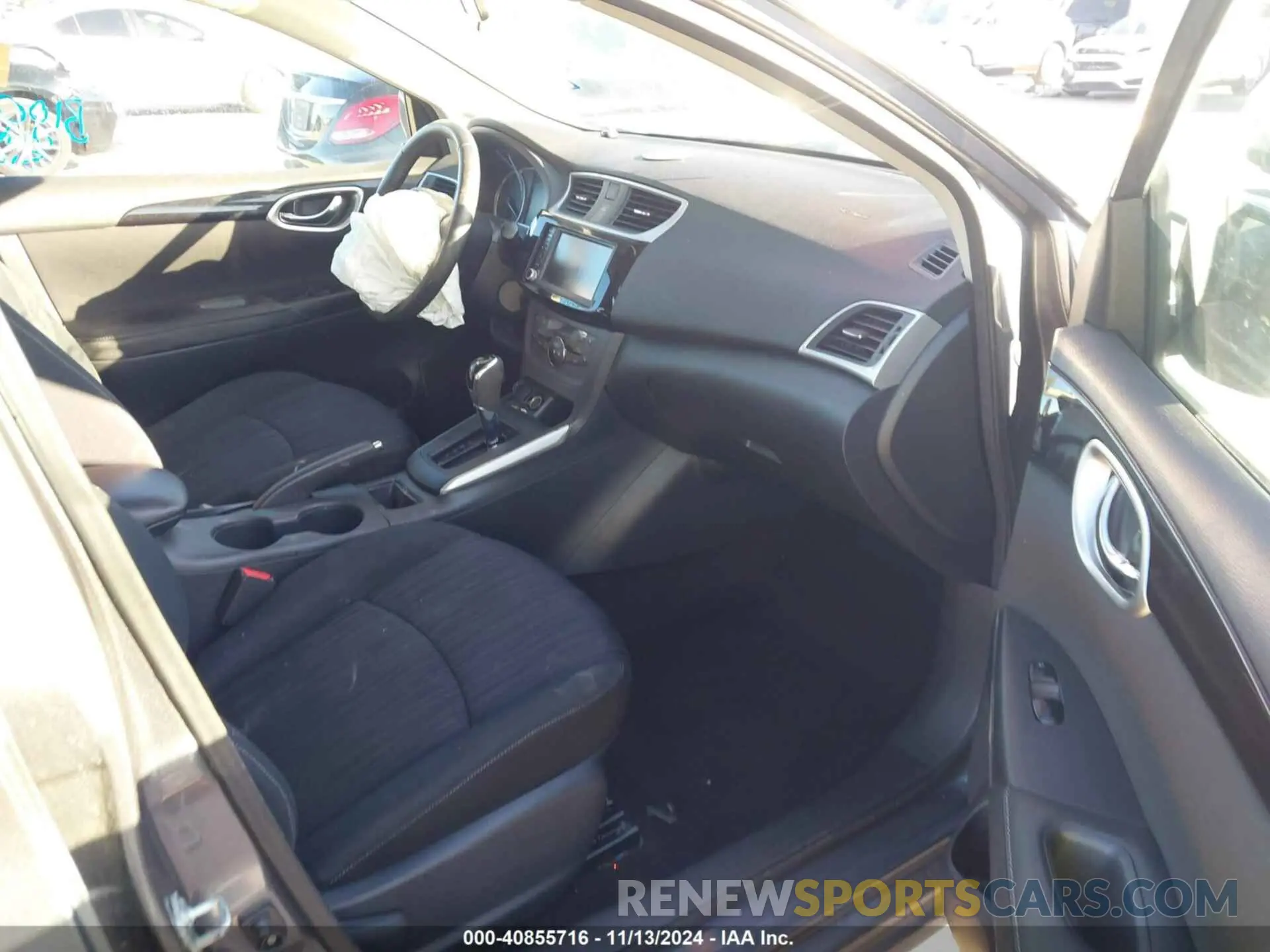 5 fotografías del automóvil dañado 3N1AB7AP6KL629337 NISSAN SENTRA 2019