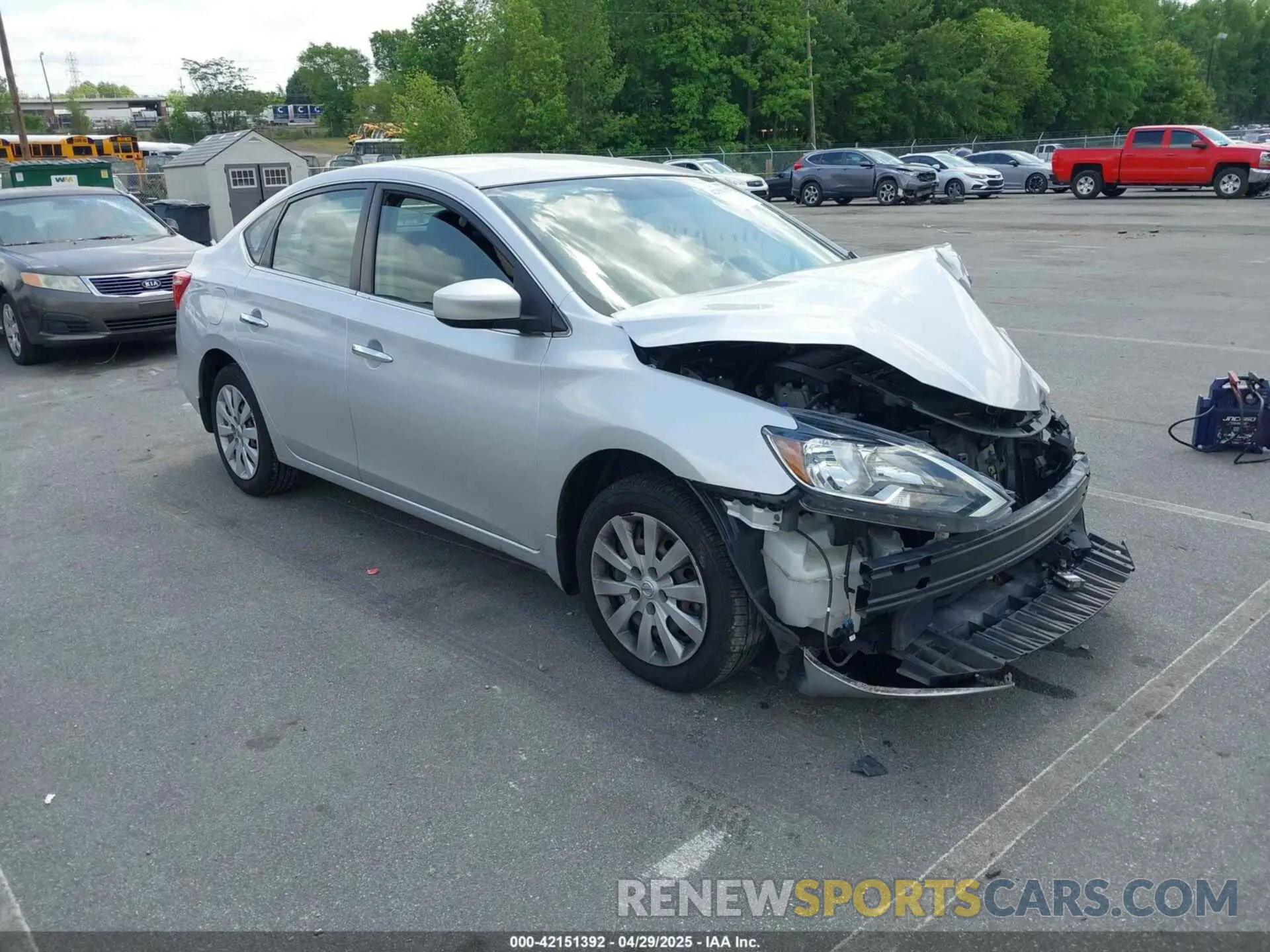 1 fotografías del automóvil dañado 3N1AB7AP6KY205658 NISSAN SENTRA 2019