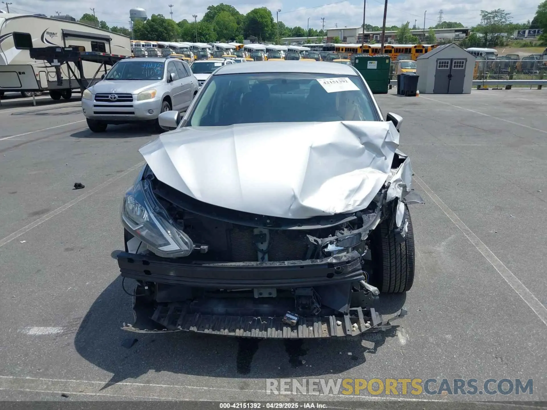 11 fotografías del automóvil dañado 3N1AB7AP6KY205658 NISSAN SENTRA 2019