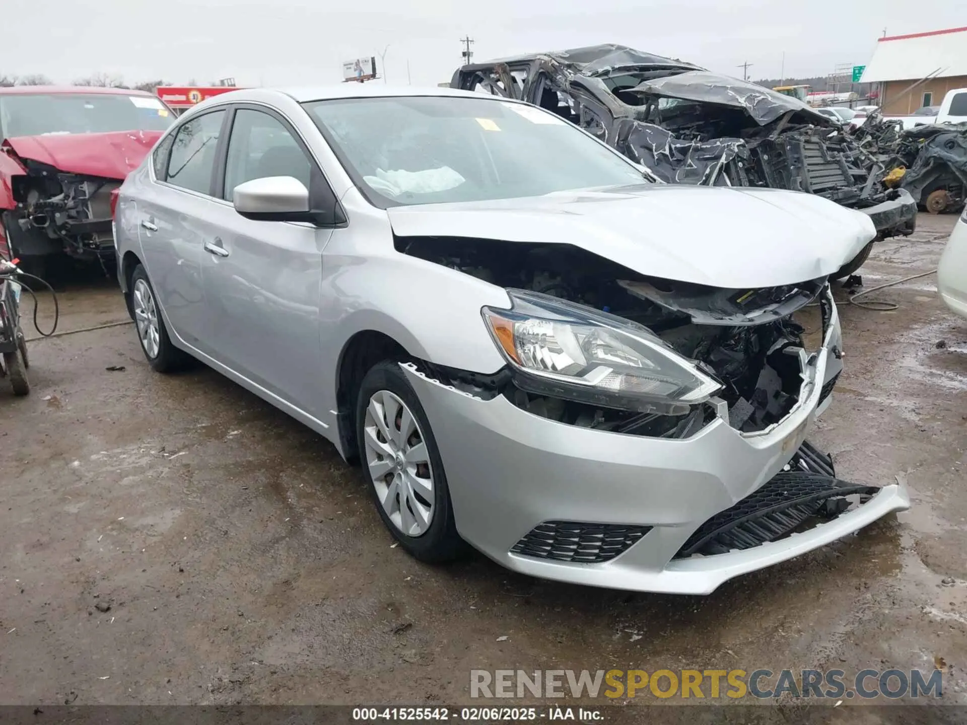 1 fotografías del automóvil dañado 3N1AB7AP6KY218023 NISSAN SENTRA 2019