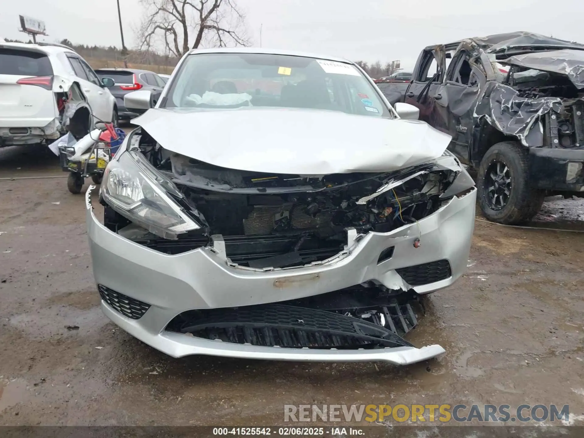 12 fotografías del automóvil dañado 3N1AB7AP6KY218023 NISSAN SENTRA 2019