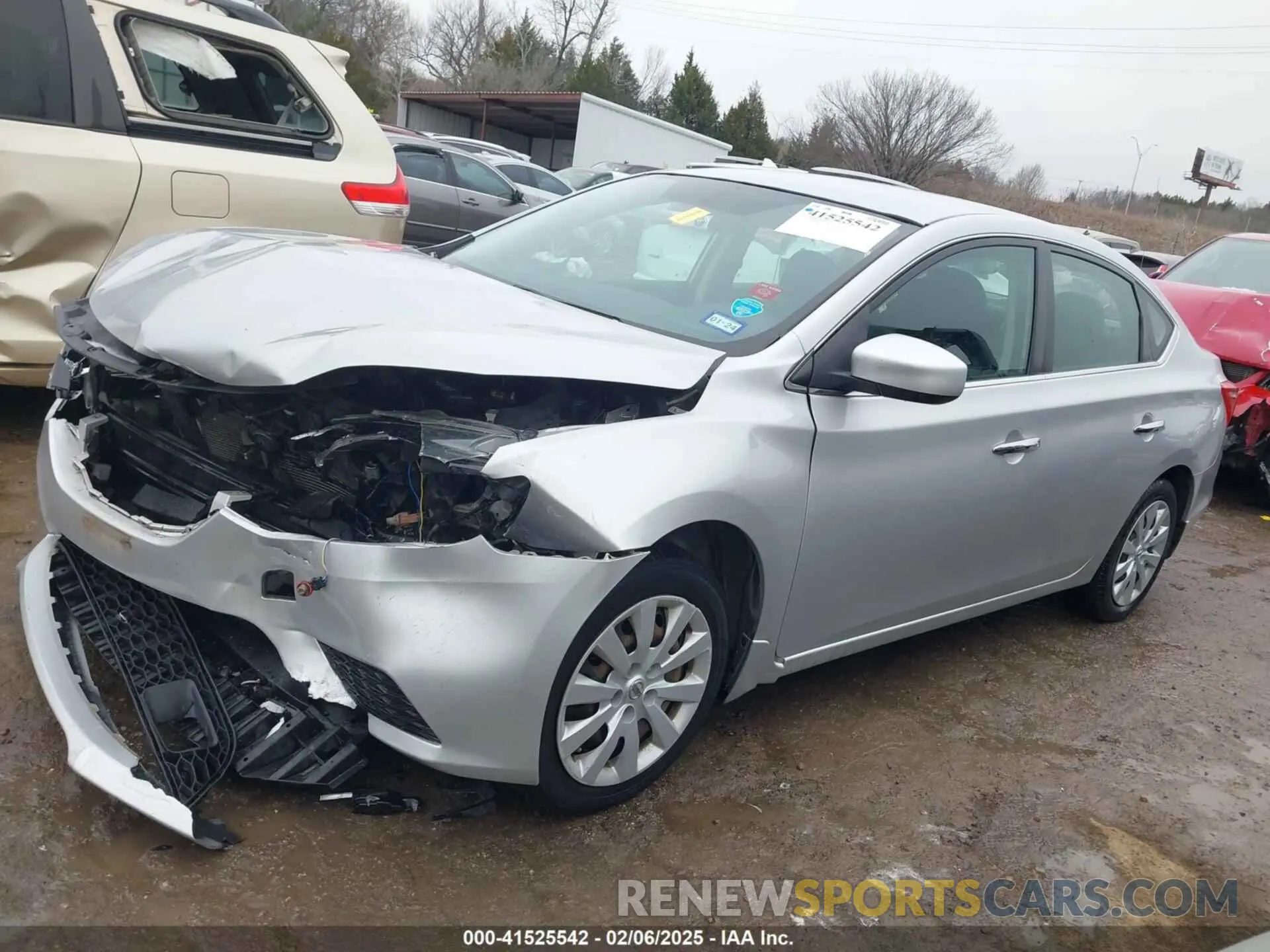 14 fotografías del automóvil dañado 3N1AB7AP6KY218023 NISSAN SENTRA 2019