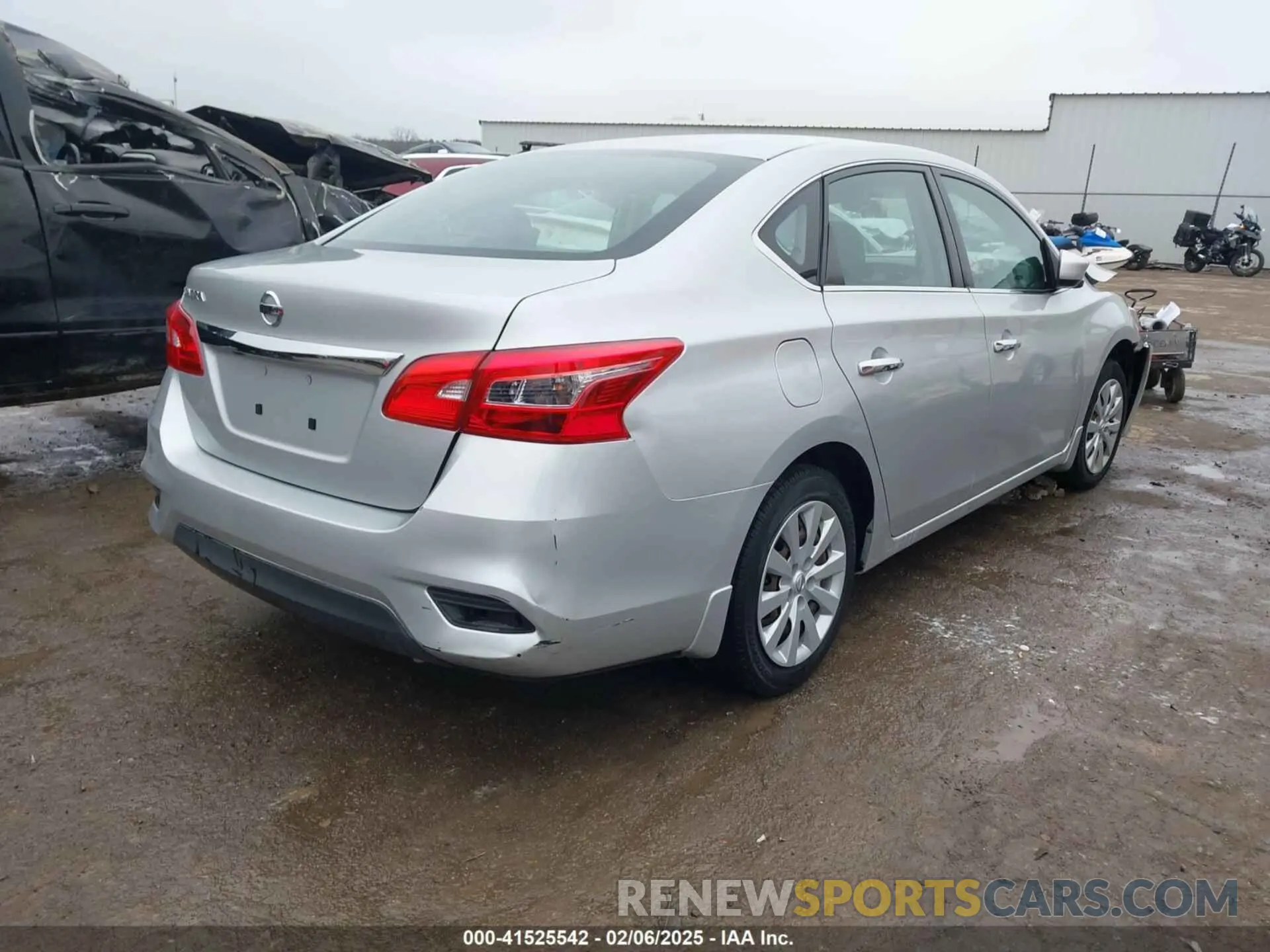 4 fotografías del automóvil dañado 3N1AB7AP6KY218023 NISSAN SENTRA 2019