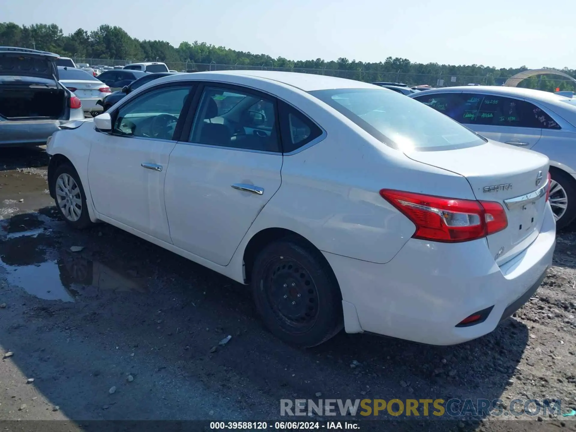 3 fotografías del automóvil dañado 3N1AB7AP6KY220449 NISSAN SENTRA 2019