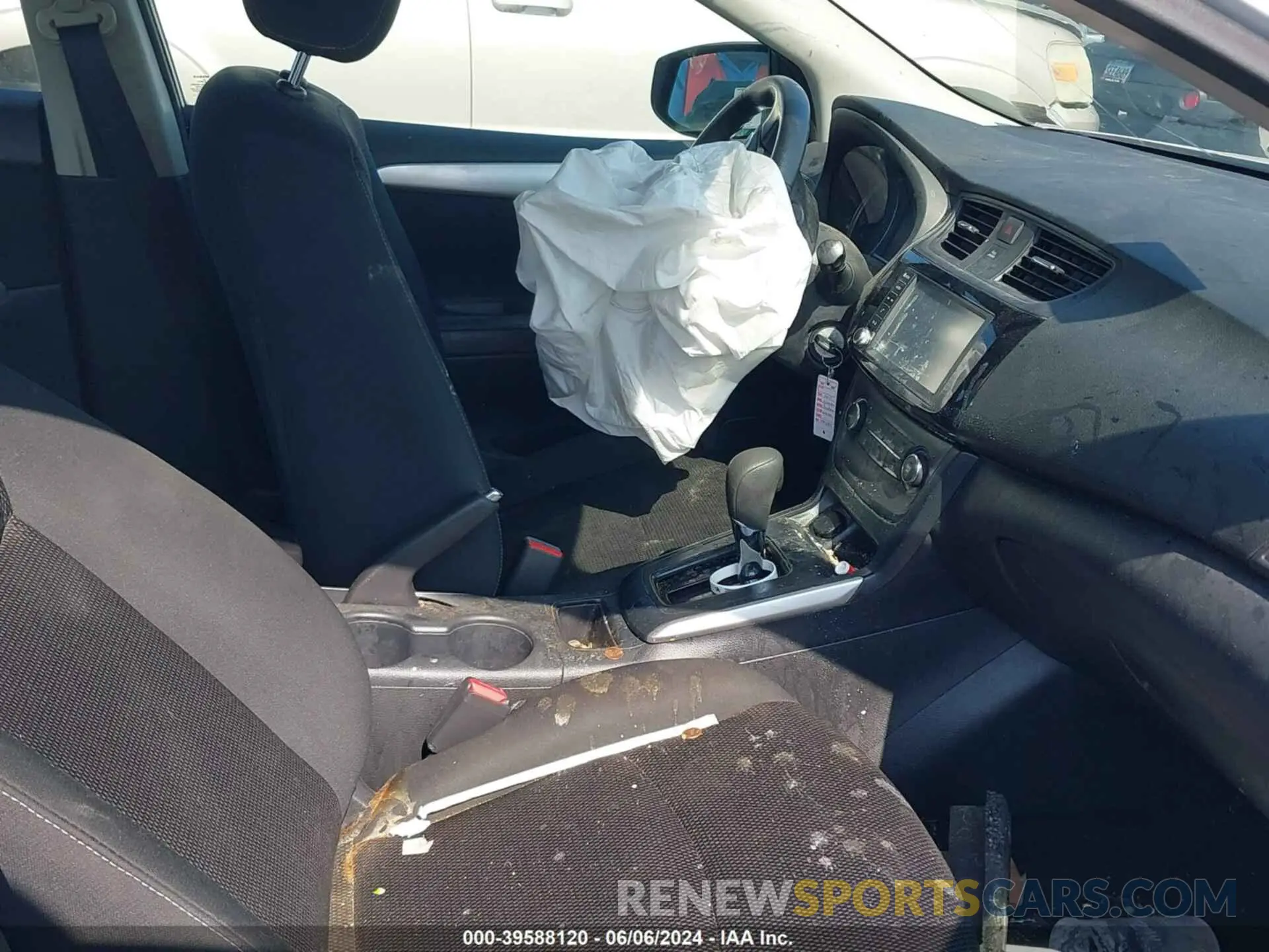 5 fotografías del automóvil dañado 3N1AB7AP6KY220449 NISSAN SENTRA 2019