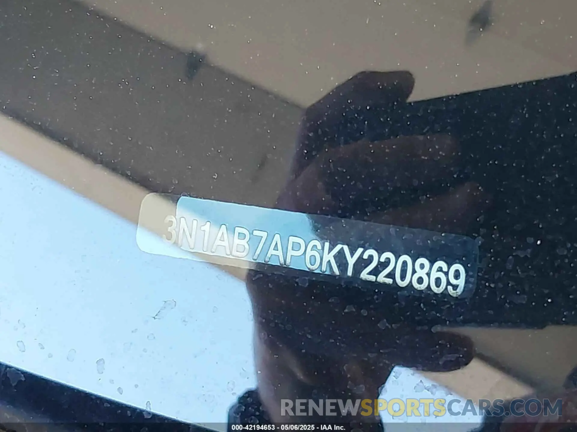 9 fotografías del automóvil dañado 3N1AB7AP6KY220869 NISSAN SENTRA 2019