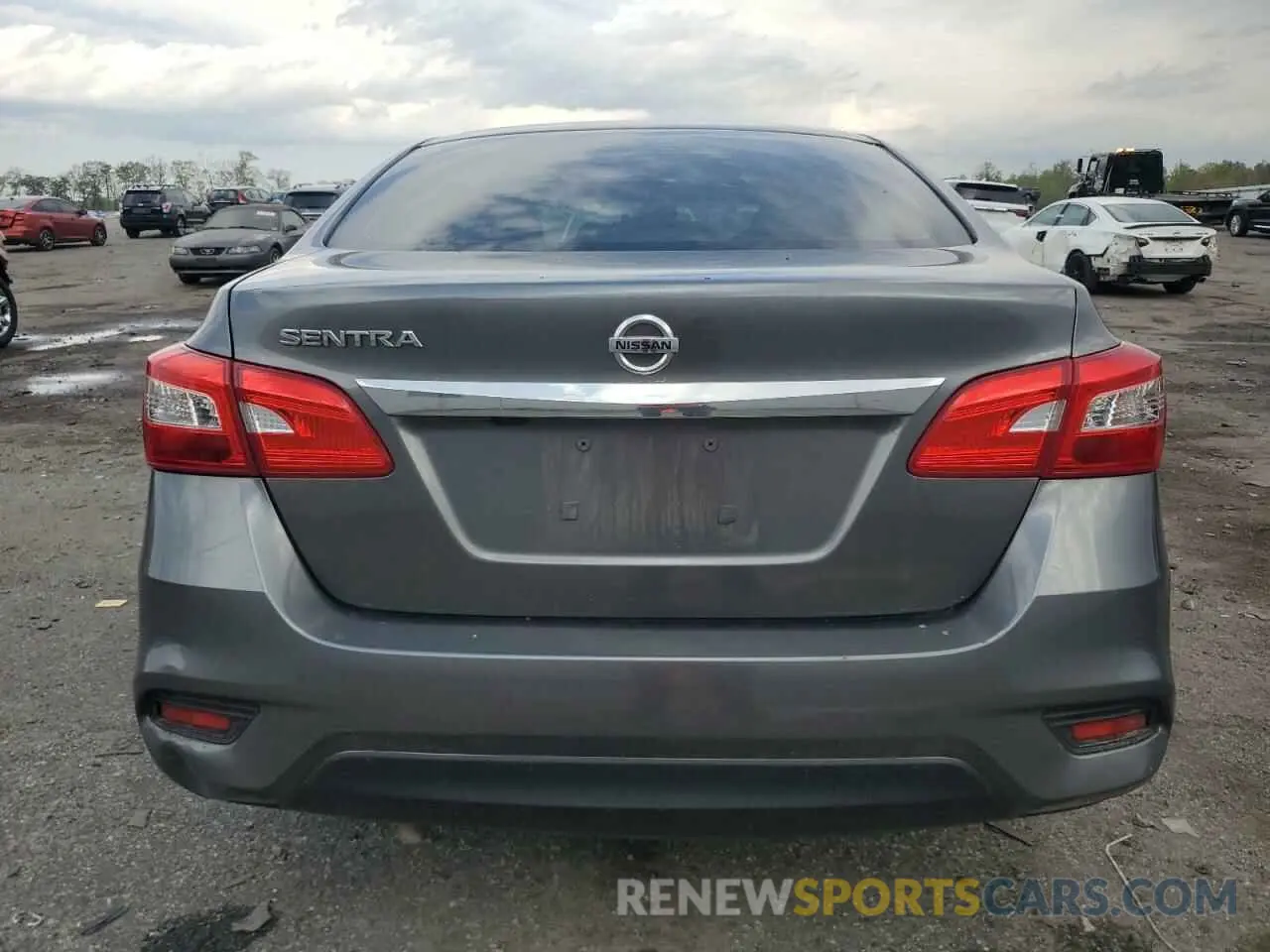 6 fotografías del automóvil dañado 3N1AB7AP6KY224923 NISSAN SENTRA 2019