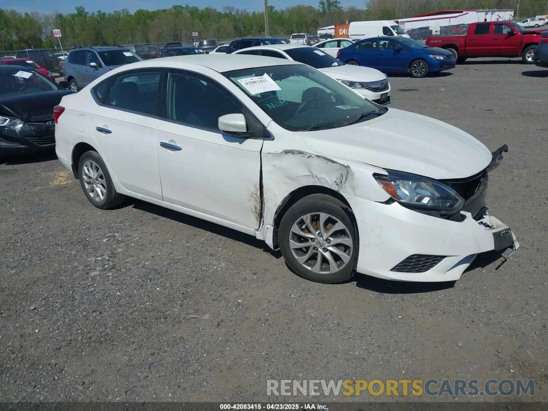 1 fotografías del automóvil dañado 3N1AB7AP6KY239955 NISSAN SENTRA 2019