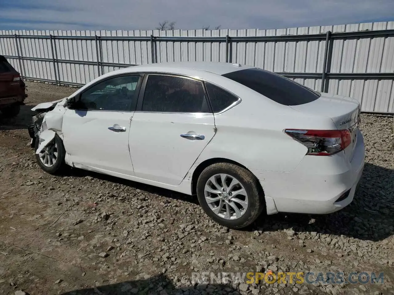 2 fotografías del automóvil dañado 3N1AB7AP6KY241883 NISSAN SENTRA 2019