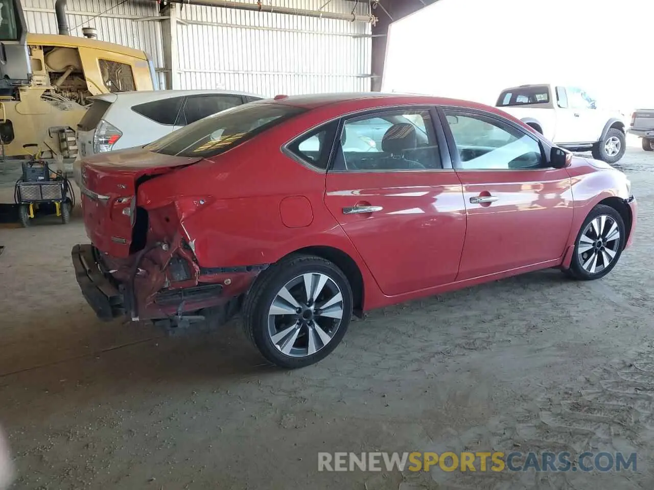 3 fotografías del automóvil dañado 3N1AB7AP6KY244637 NISSAN SENTRA 2019