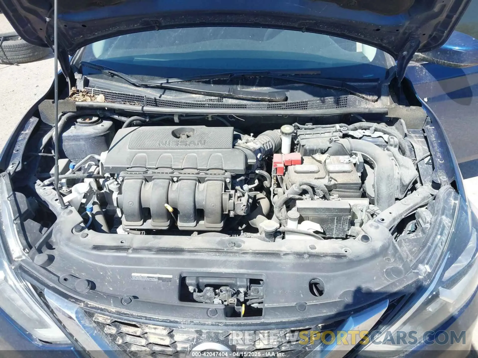 10 fotografías del automóvil dañado 3N1AB7AP6KY248123 NISSAN SENTRA 2019