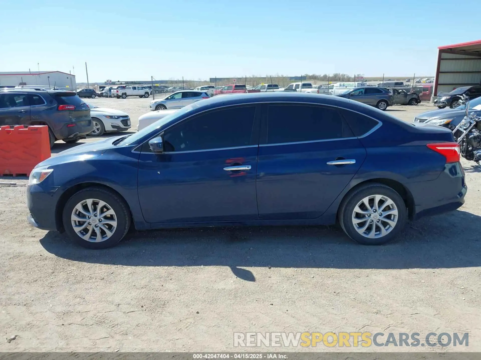 14 fotografías del automóvil dañado 3N1AB7AP6KY248123 NISSAN SENTRA 2019
