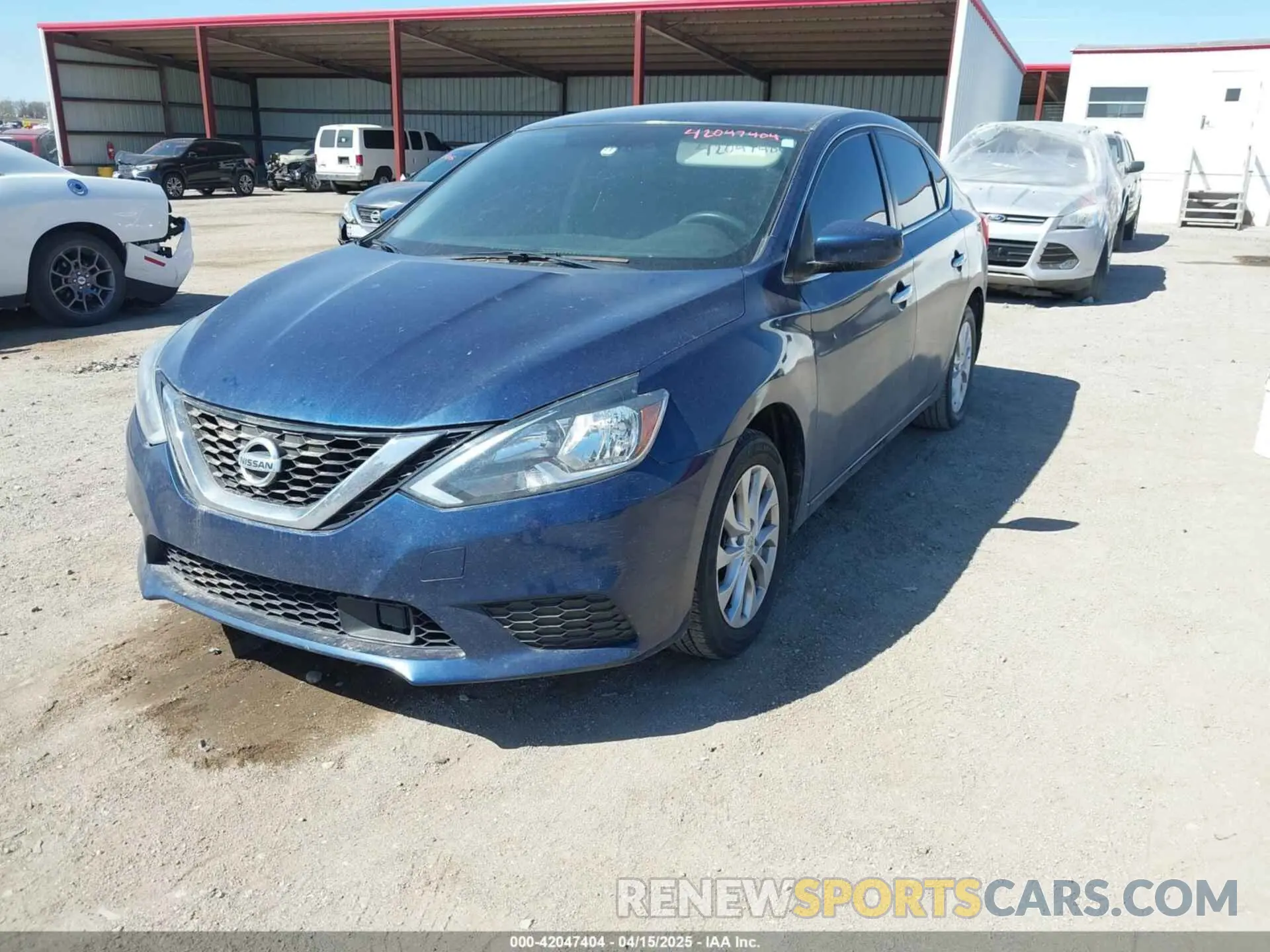 2 fotografías del automóvil dañado 3N1AB7AP6KY248123 NISSAN SENTRA 2019