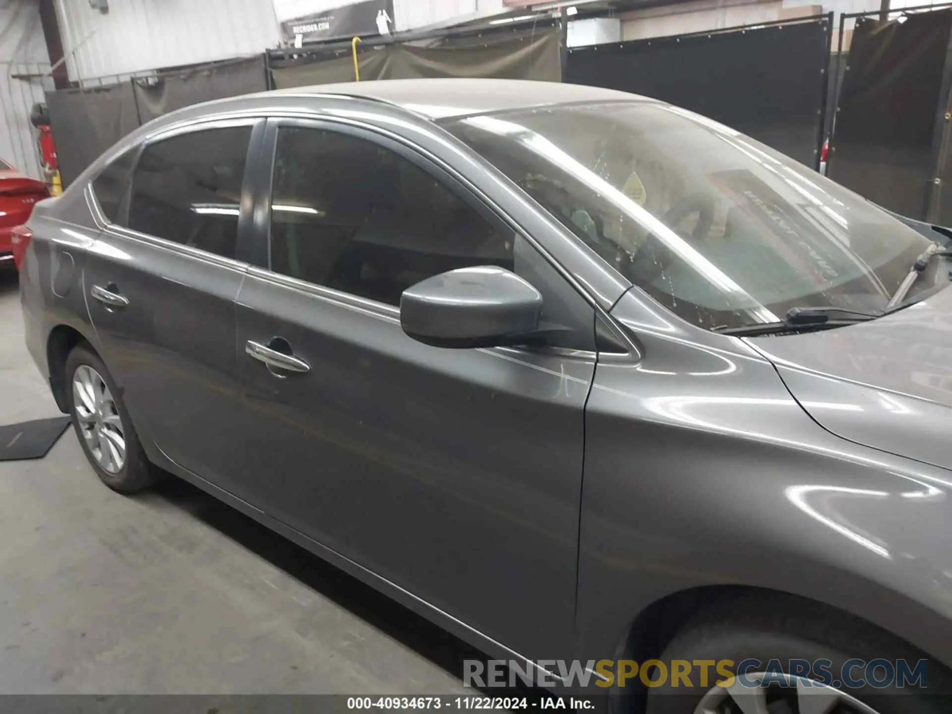 13 fotografías del automóvil dañado 3N1AB7AP6KY258599 NISSAN SENTRA 2019