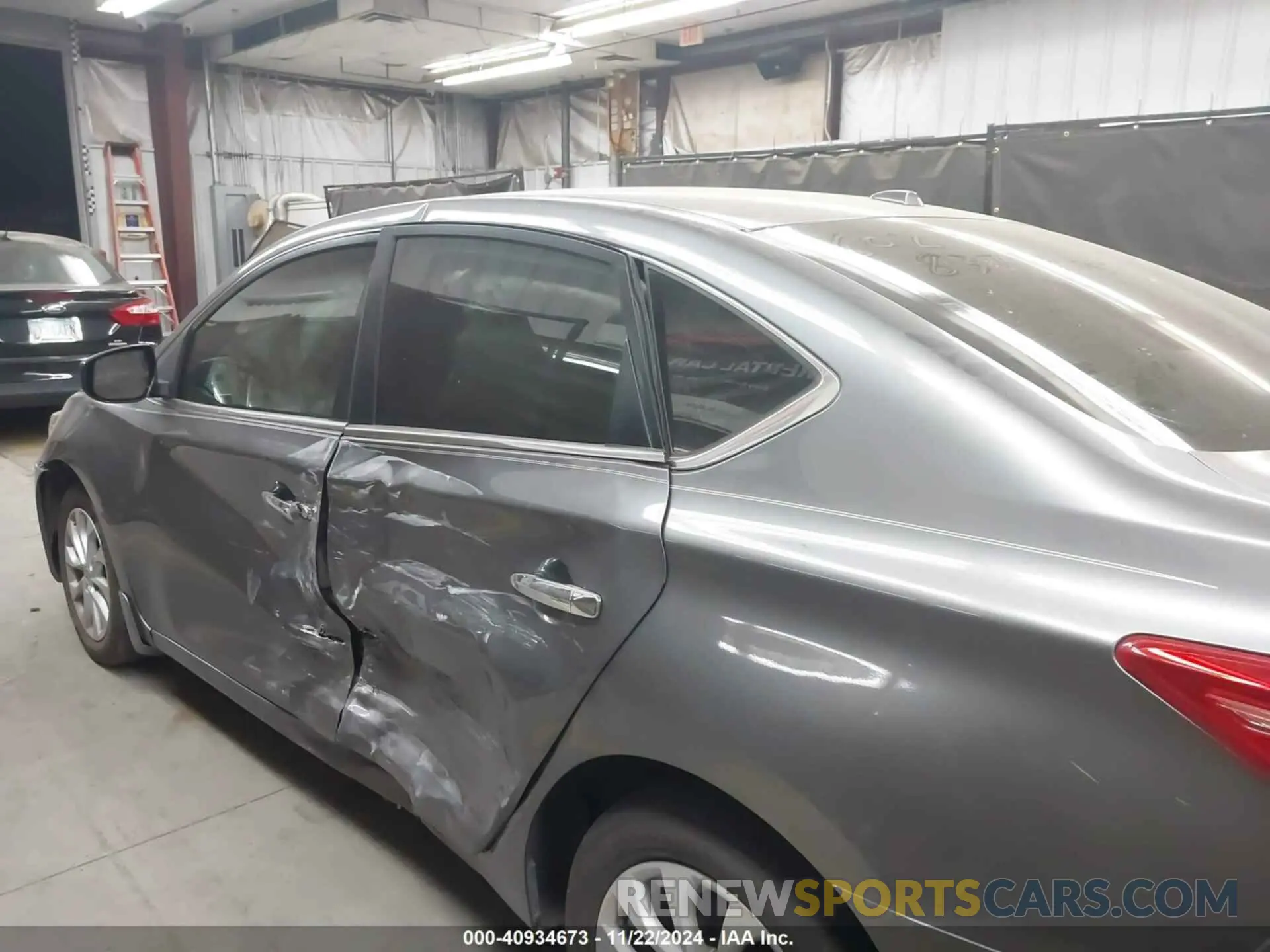 14 fotografías del automóvil dañado 3N1AB7AP6KY258599 NISSAN SENTRA 2019