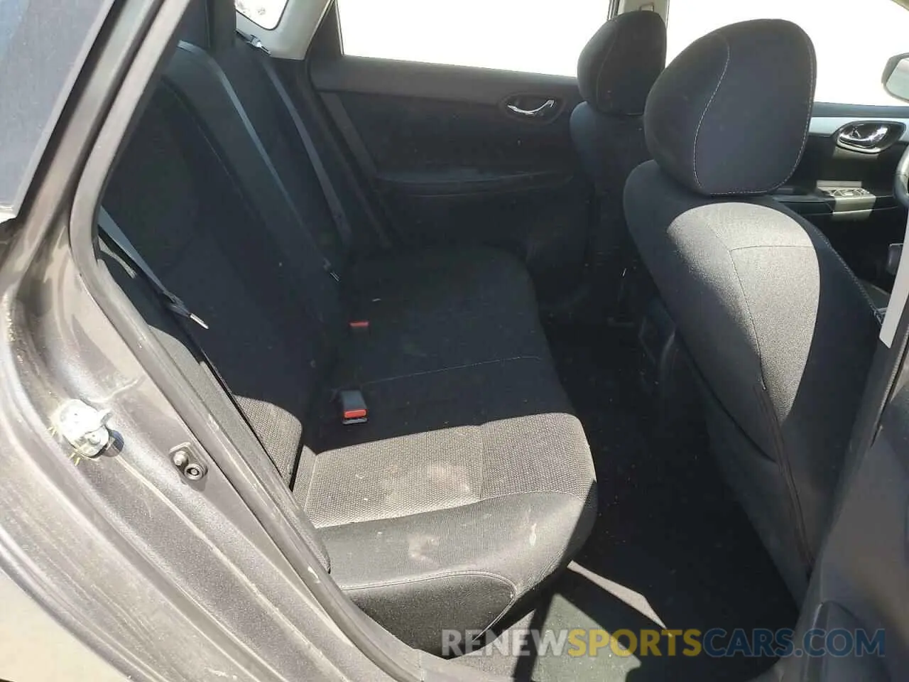10 fotografías del automóvil dañado 3N1AB7AP6KY263513 NISSAN SENTRA 2019