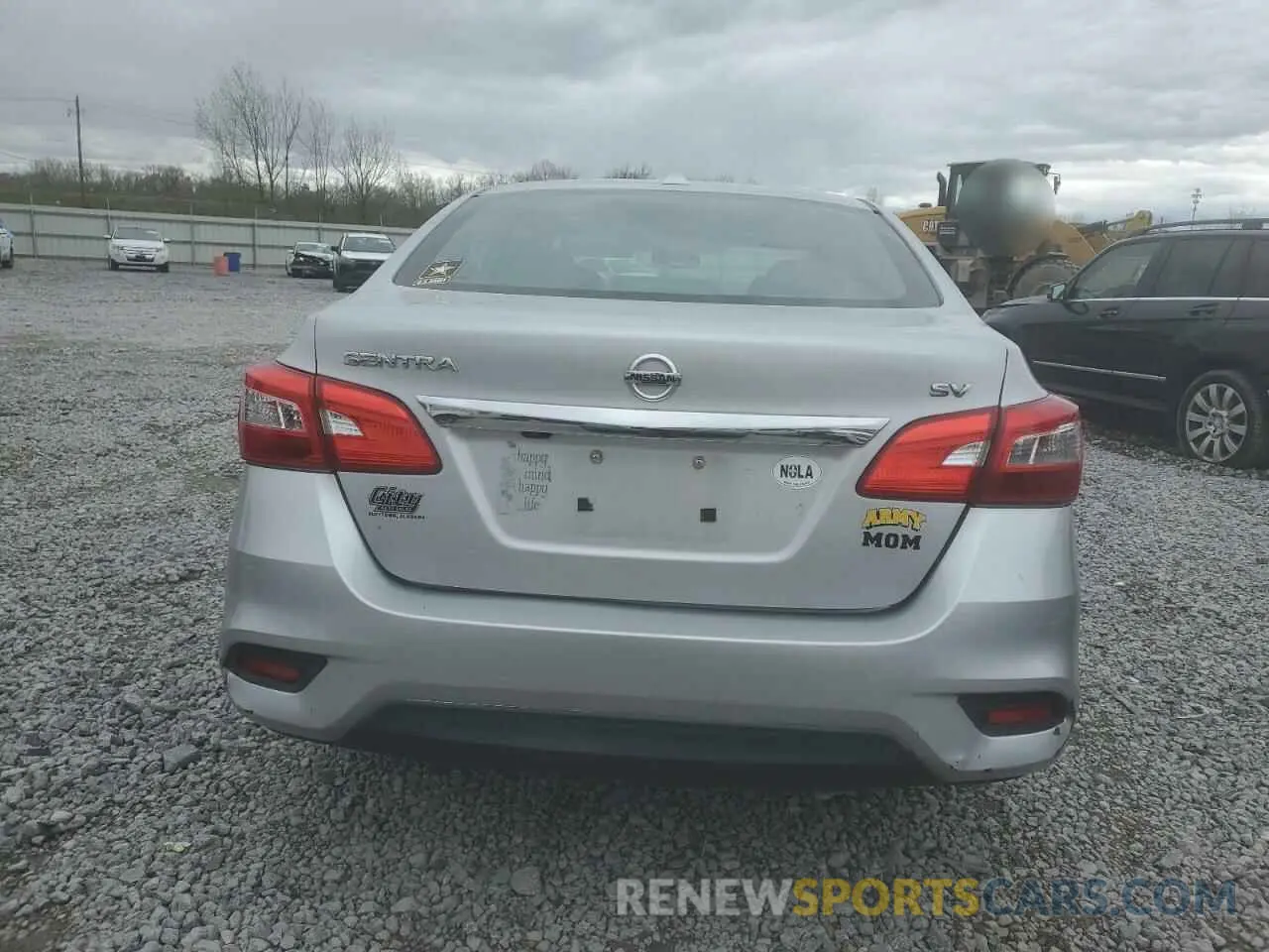 6 fotografías del automóvil dañado 3N1AB7AP6KY270400 NISSAN SENTRA 2019