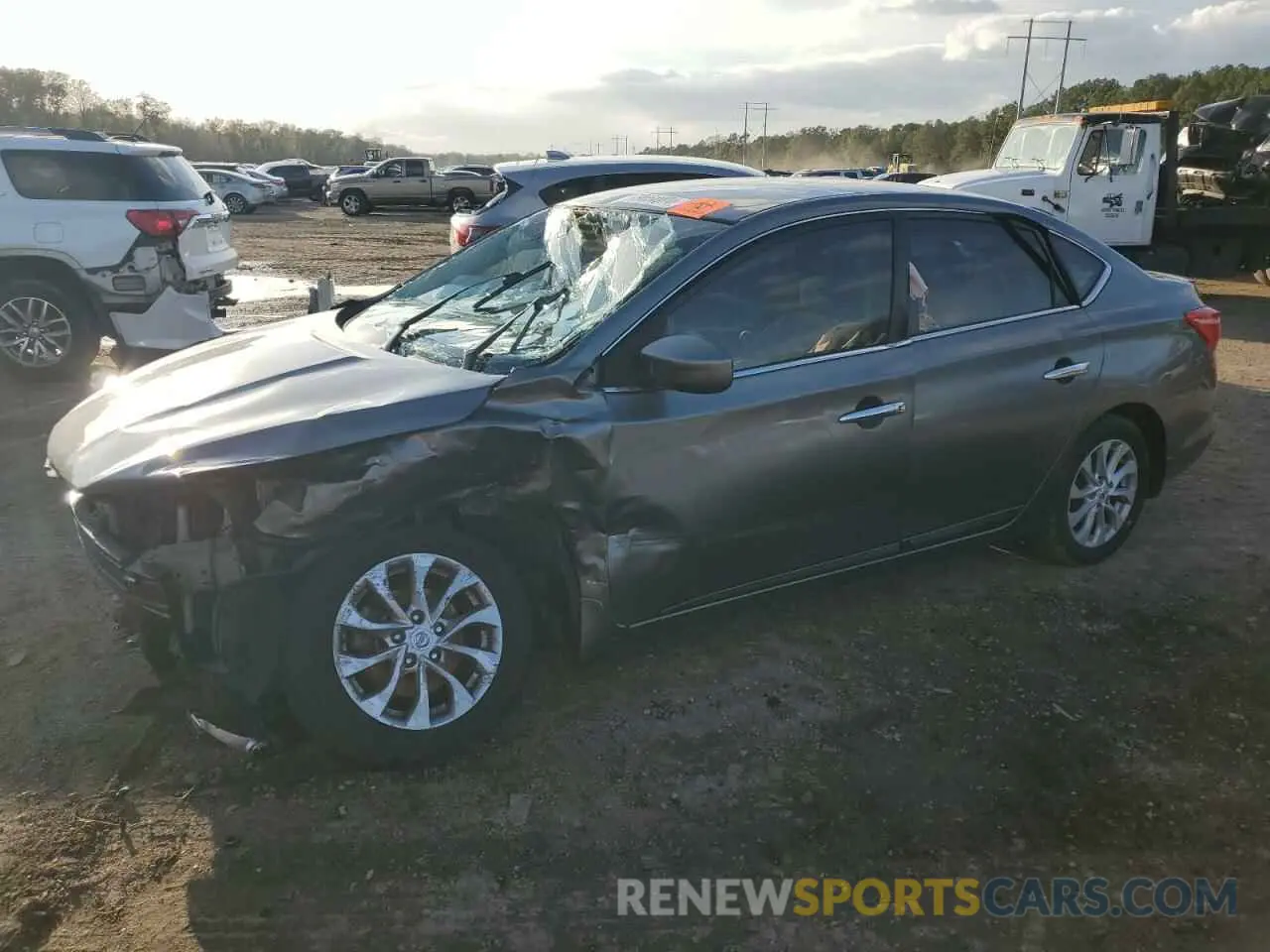 1 fotografías del automóvil dañado 3N1AB7AP6KY274978 NISSAN SENTRA 2019