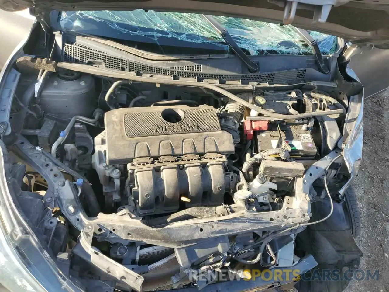 11 fotografías del automóvil dañado 3N1AB7AP6KY274978 NISSAN SENTRA 2019