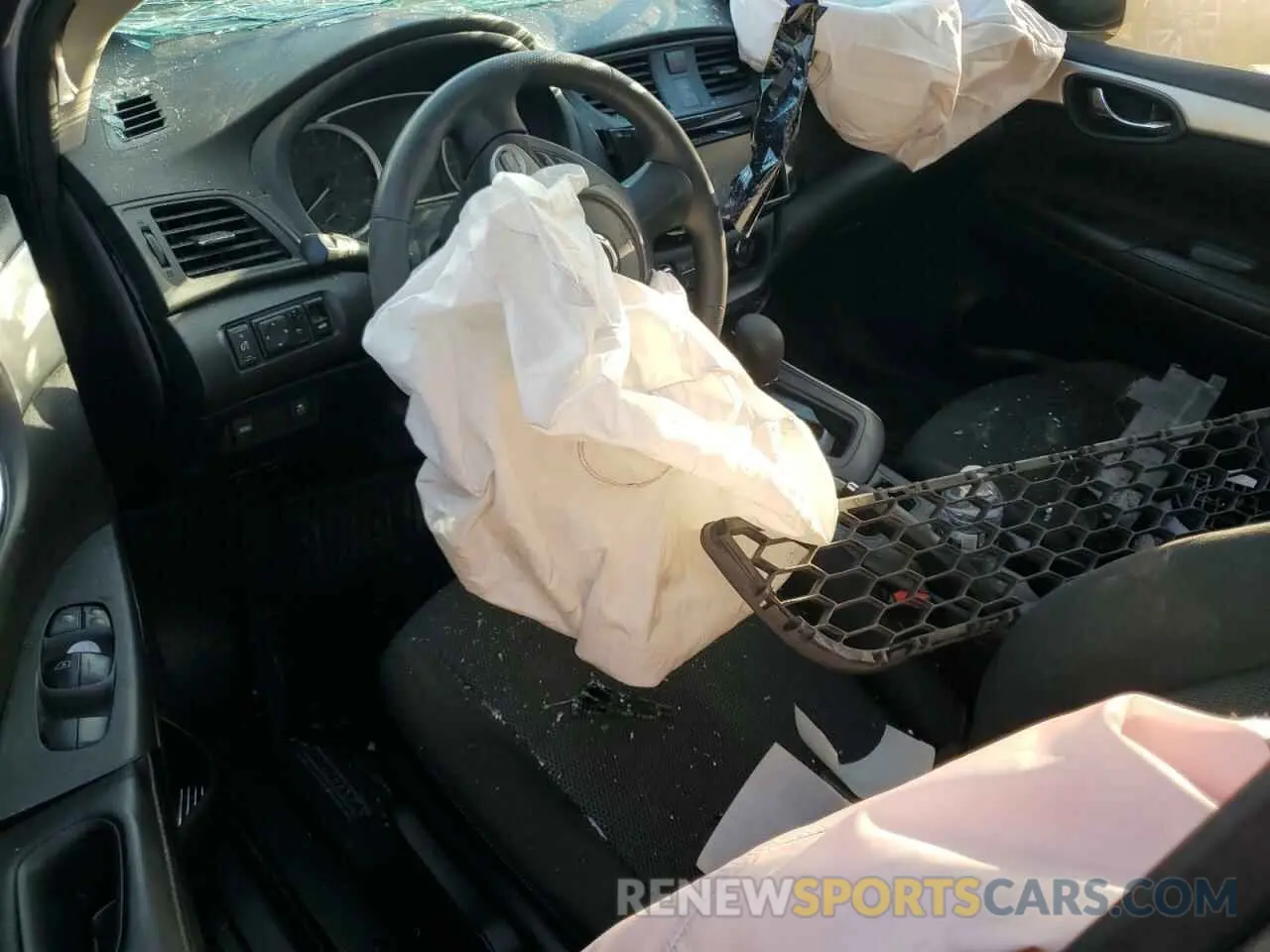 8 fotografías del automóvil dañado 3N1AB7AP6KY274978 NISSAN SENTRA 2019