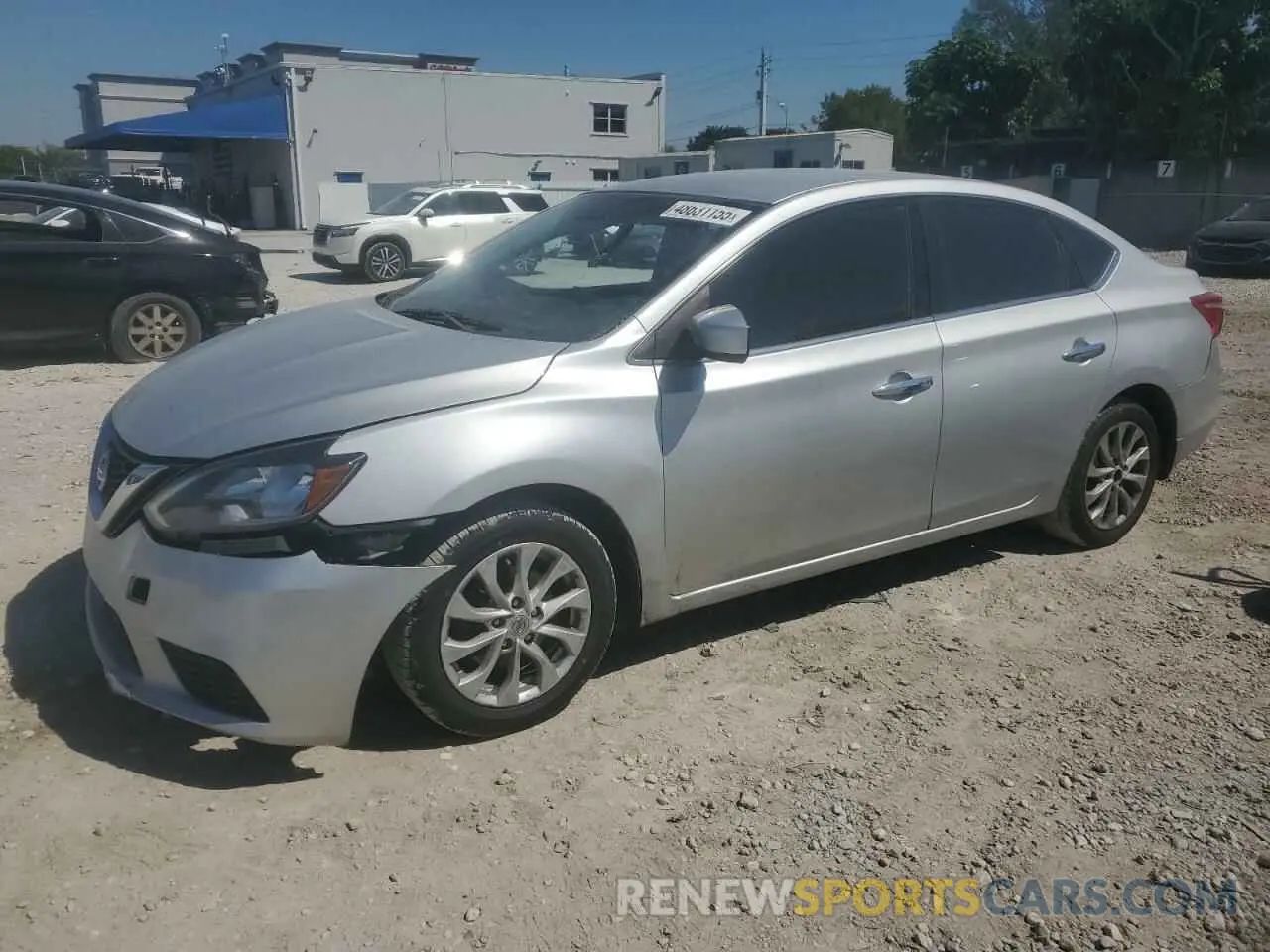 1 fotografías del automóvil dañado 3N1AB7AP6KY285611 NISSAN SENTRA 2019