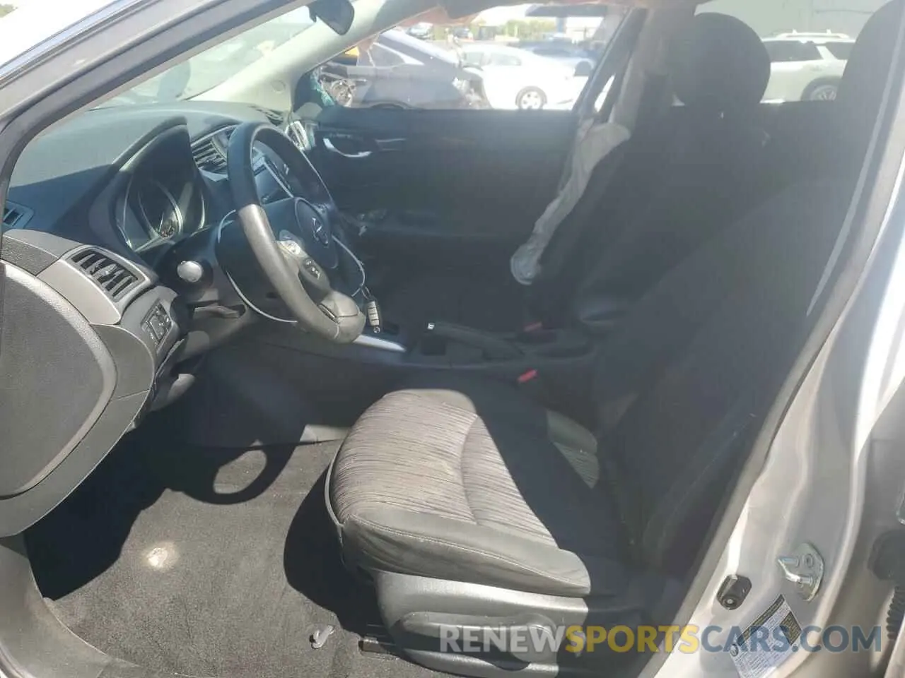 7 fotografías del automóvil dañado 3N1AB7AP6KY285611 NISSAN SENTRA 2019