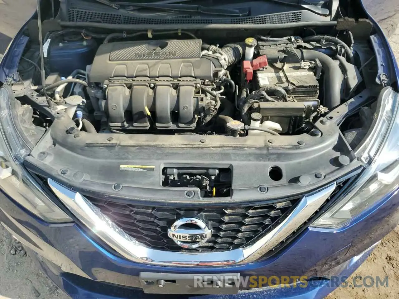11 fotografías del automóvil dañado 3N1AB7AP6KY296849 NISSAN SENTRA 2019