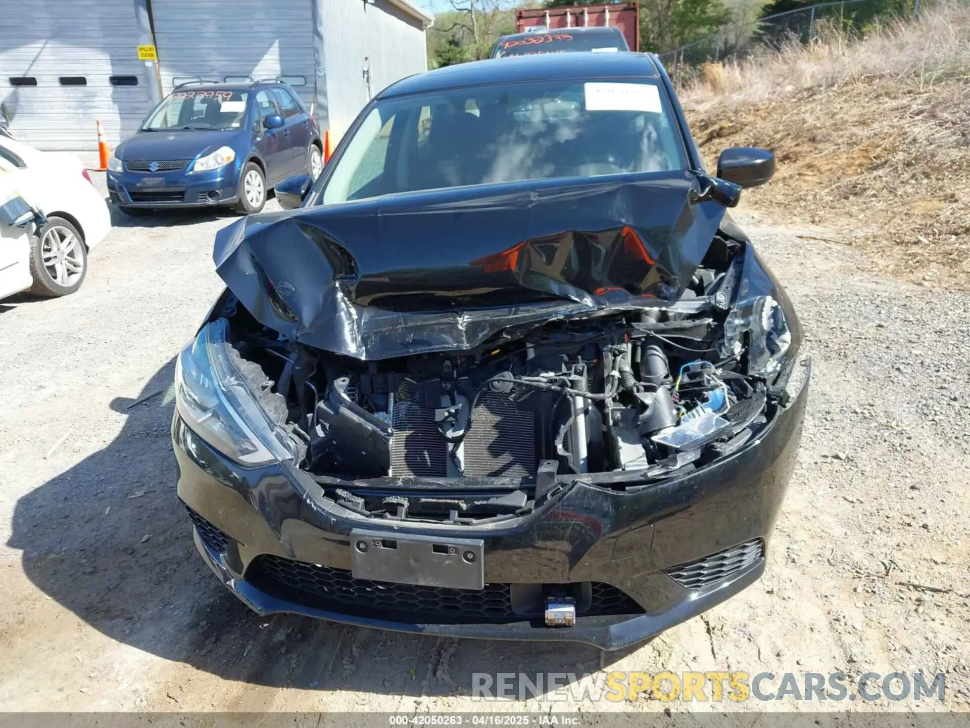 6 fotografías del automóvil dañado 3N1AB7AP6KY298908 NISSAN SENTRA 2019