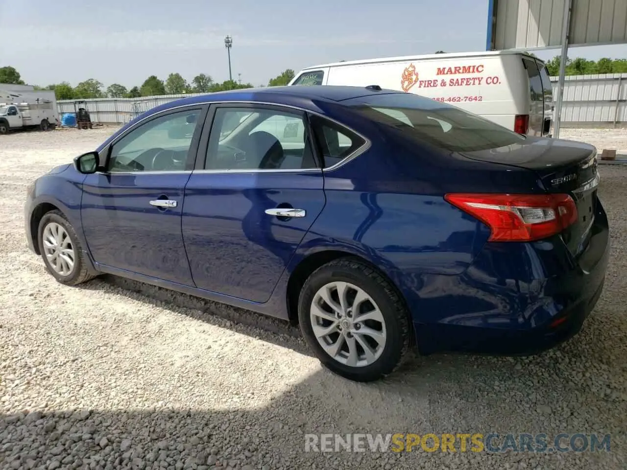 2 fotografías del automóvil dañado 3N1AB7AP6KY300236 NISSAN SENTRA 2019