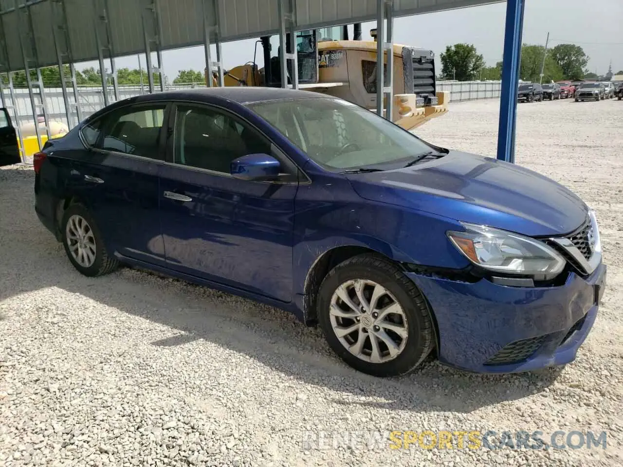4 fotografías del automóvil dañado 3N1AB7AP6KY300236 NISSAN SENTRA 2019