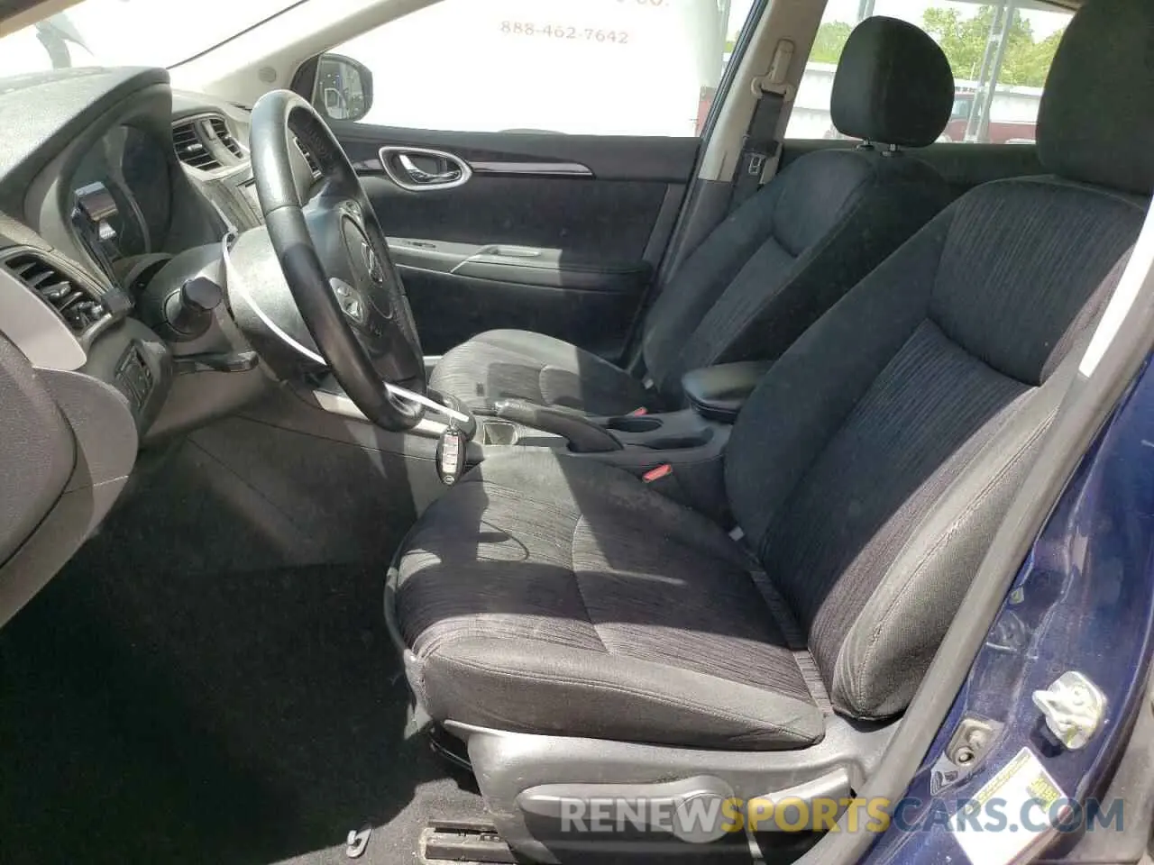 7 fotografías del automóvil dañado 3N1AB7AP6KY300236 NISSAN SENTRA 2019