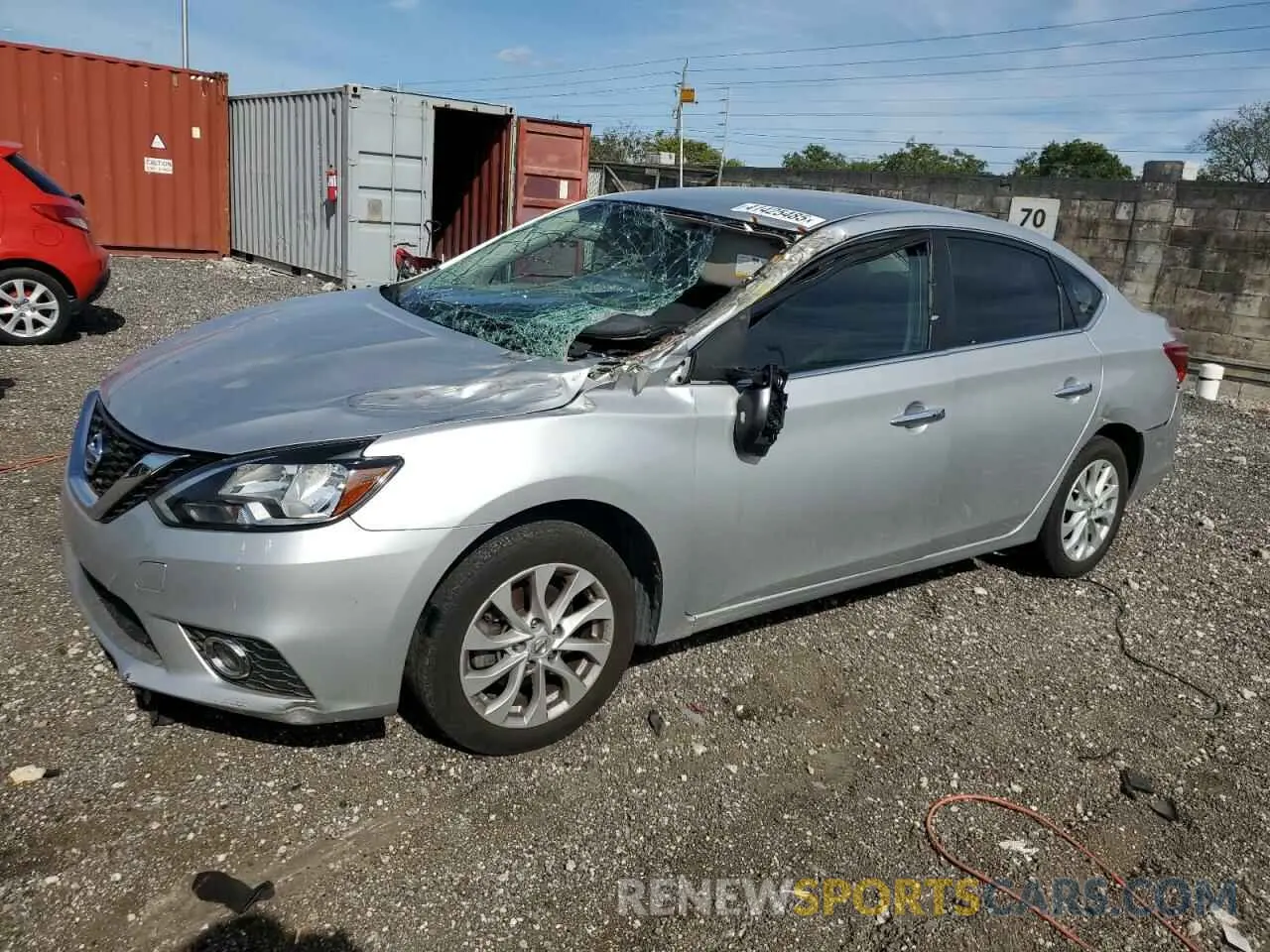 1 fotografías del automóvil dañado 3N1AB7AP6KY311530 NISSAN SENTRA 2019
