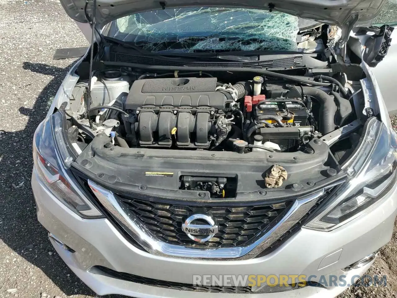 11 fotografías del automóvil dañado 3N1AB7AP6KY311530 NISSAN SENTRA 2019
