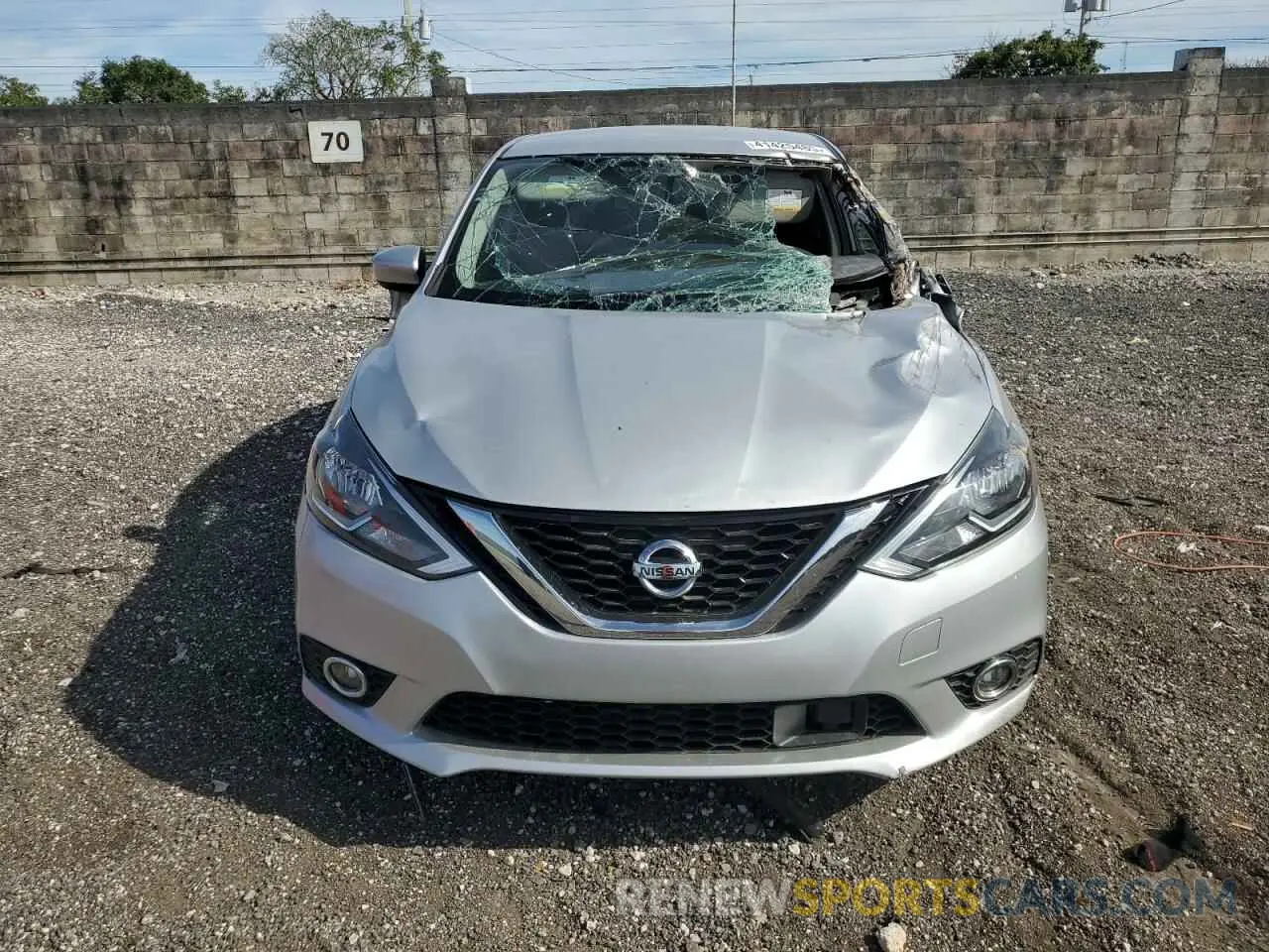 5 fotografías del automóvil dañado 3N1AB7AP6KY311530 NISSAN SENTRA 2019
