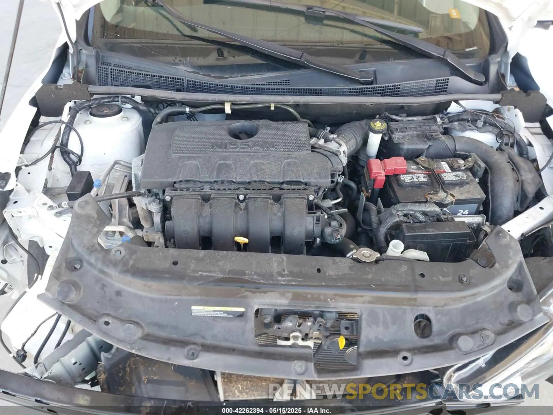 10 fotografías del automóvil dañado 3N1AB7AP6KY315013 NISSAN SENTRA 2019