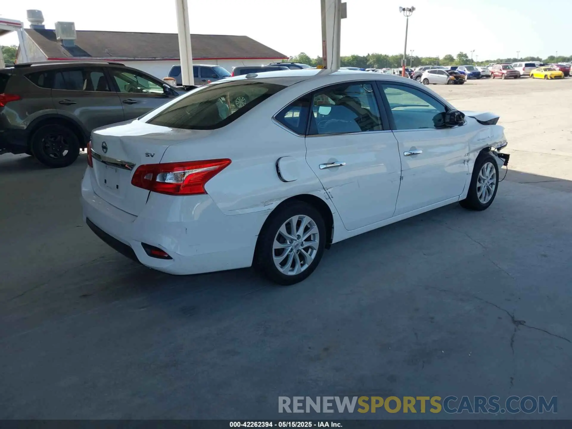 4 fotografías del automóvil dañado 3N1AB7AP6KY315013 NISSAN SENTRA 2019