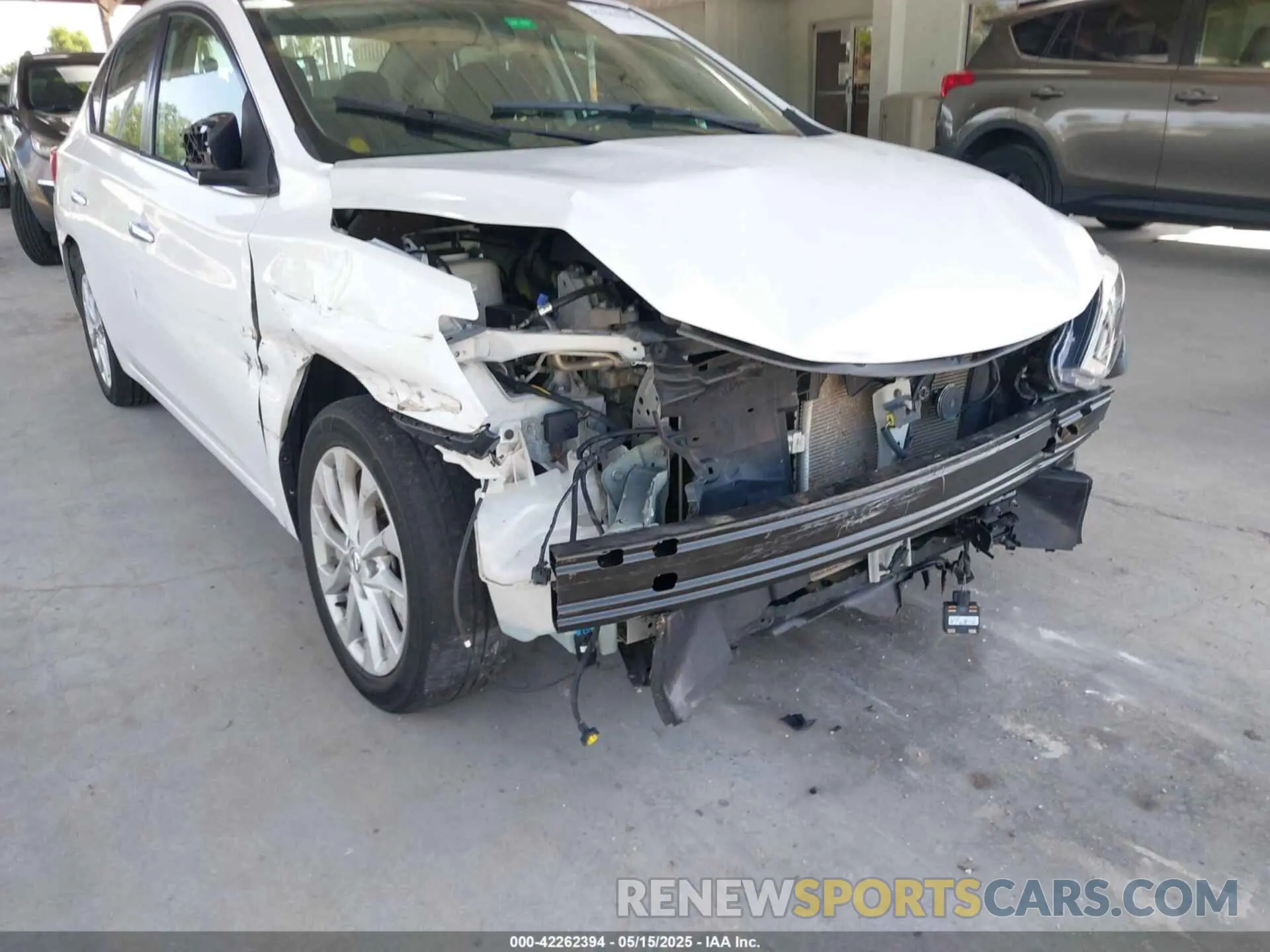 6 fotografías del automóvil dañado 3N1AB7AP6KY315013 NISSAN SENTRA 2019