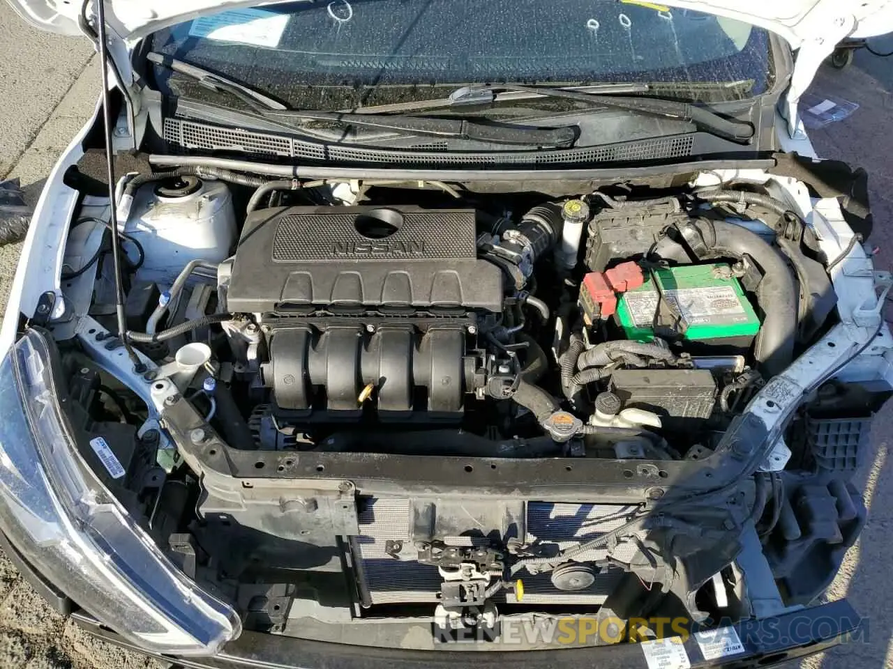 11 fotografías del automóvil dañado 3N1AB7AP6KY315495 NISSAN SENTRA 2019