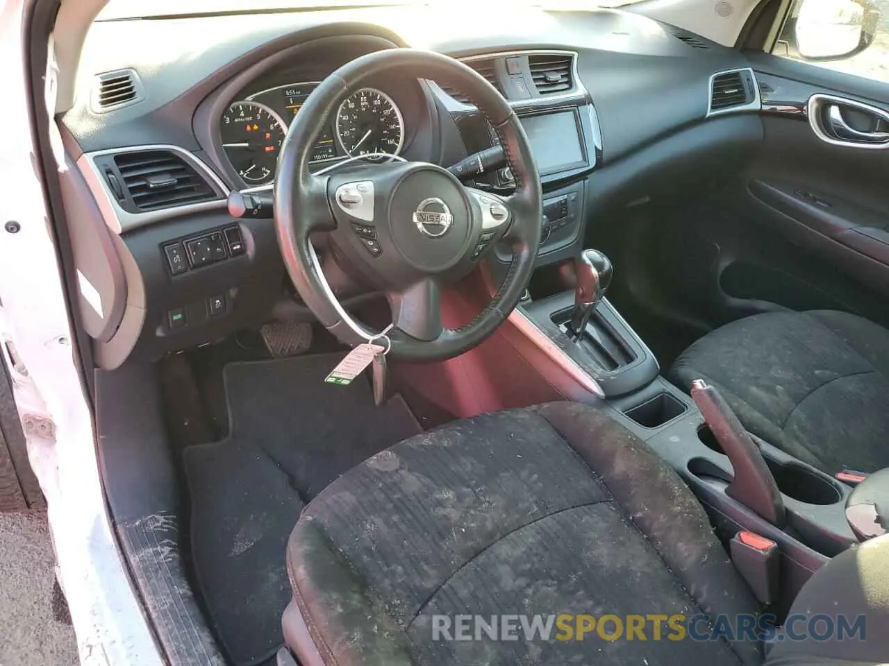 8 fotografías del automóvil dañado 3N1AB7AP6KY315495 NISSAN SENTRA 2019