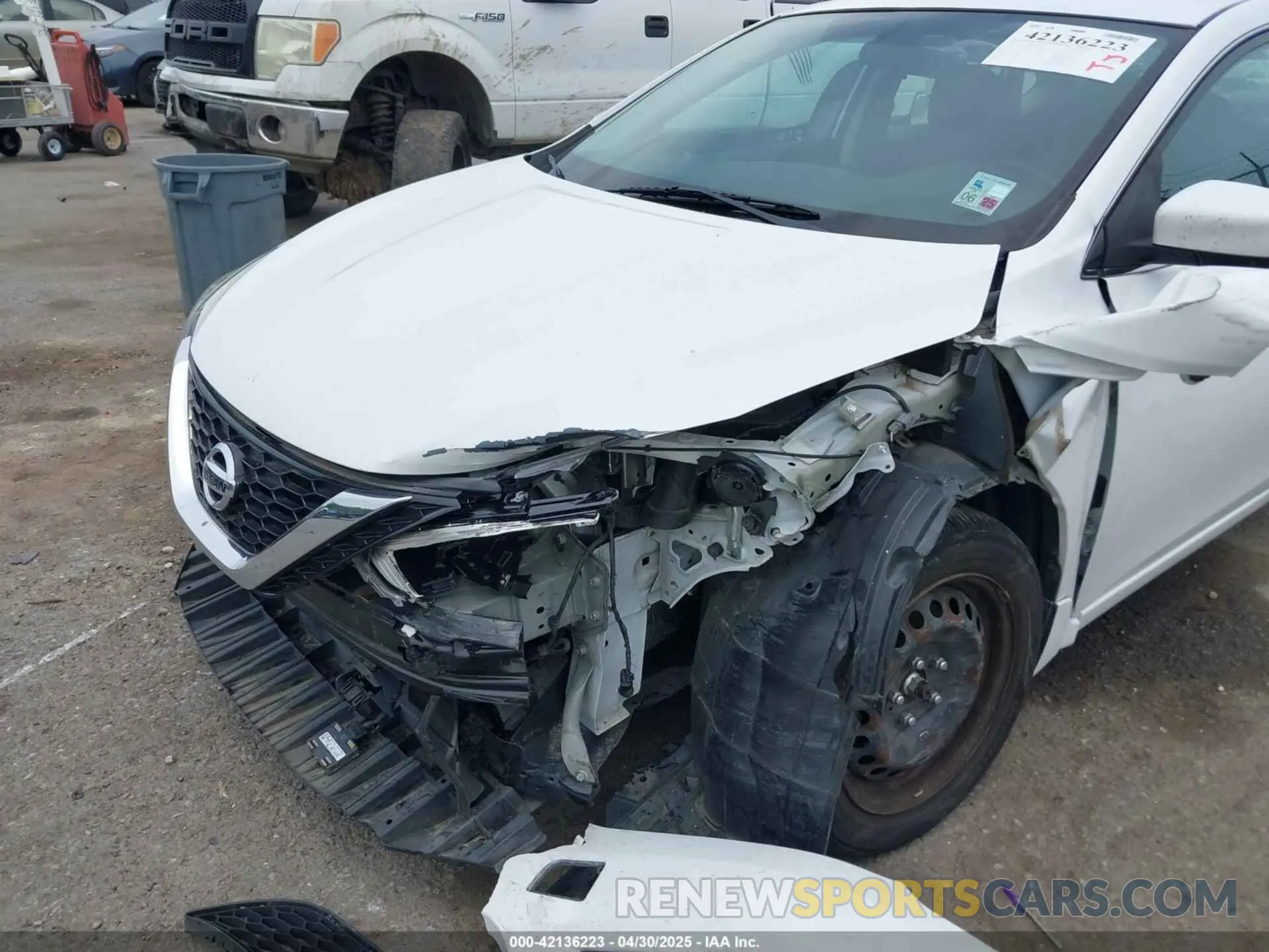 6 fotografías del automóvil dañado 3N1AB7AP6KY335665 NISSAN SENTRA 2019