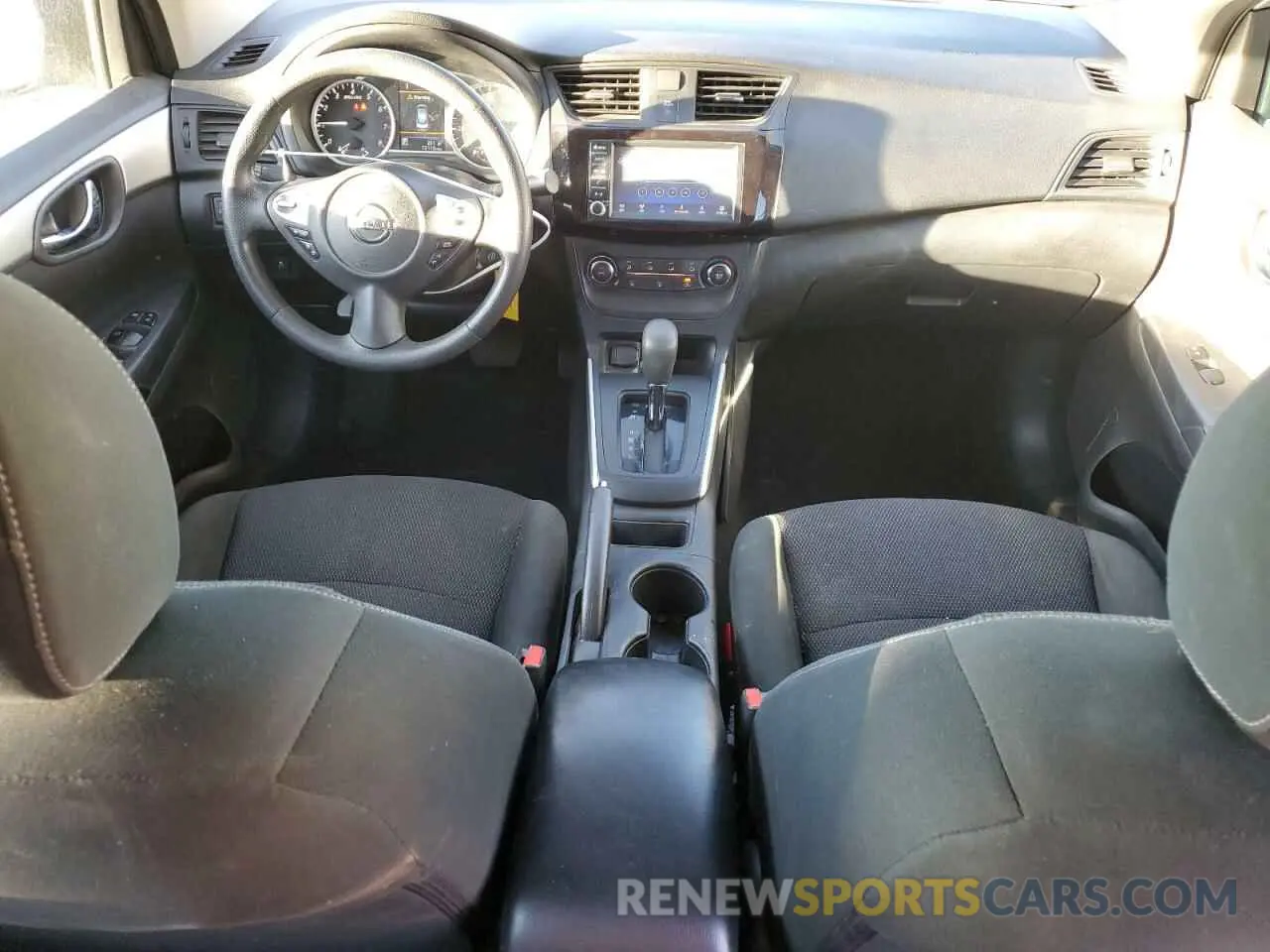 8 fotografías del automóvil dañado 3N1AB7AP6KY341188 NISSAN SENTRA 2019